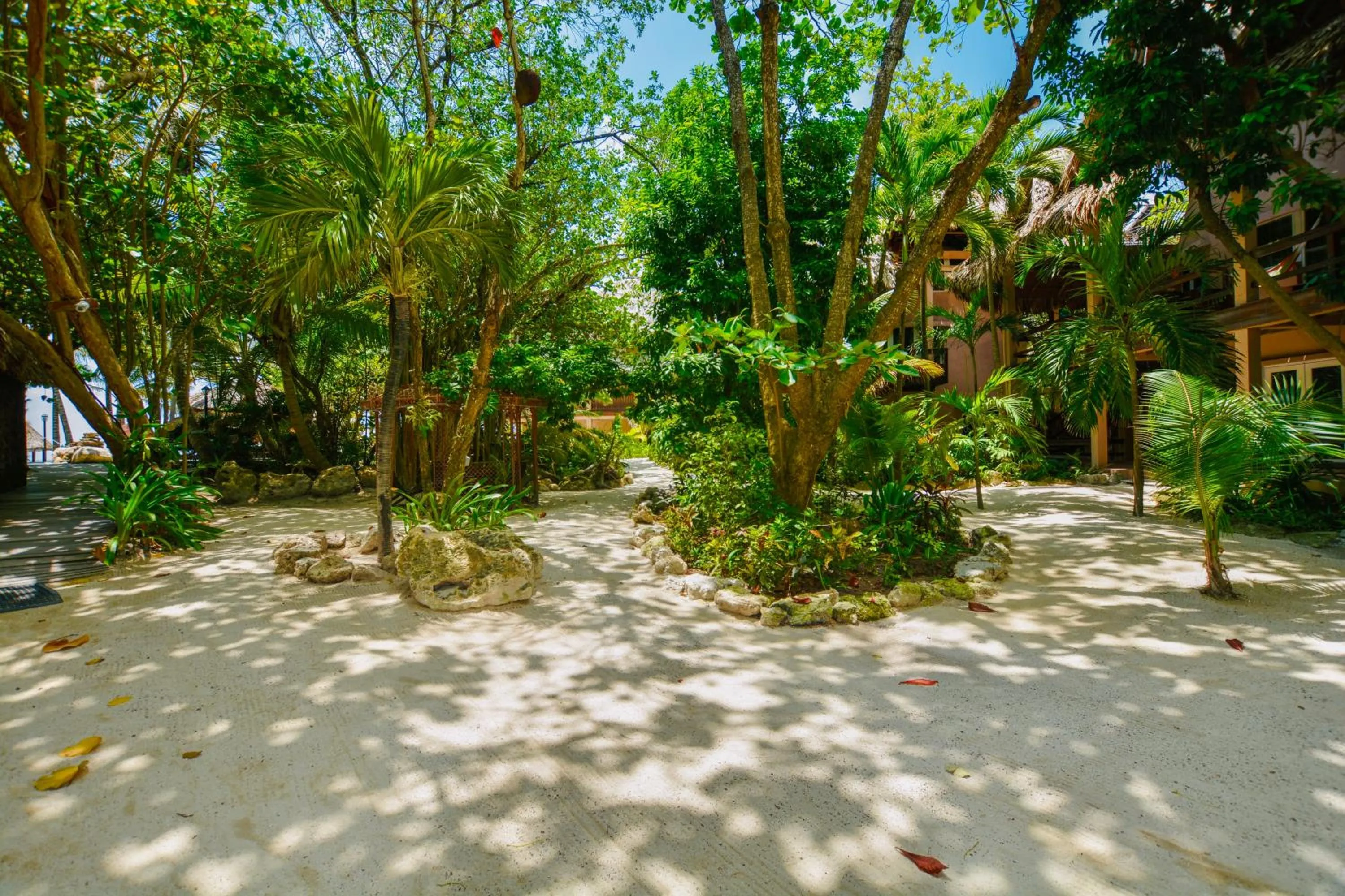 Garden view in Xanadu Island Resort