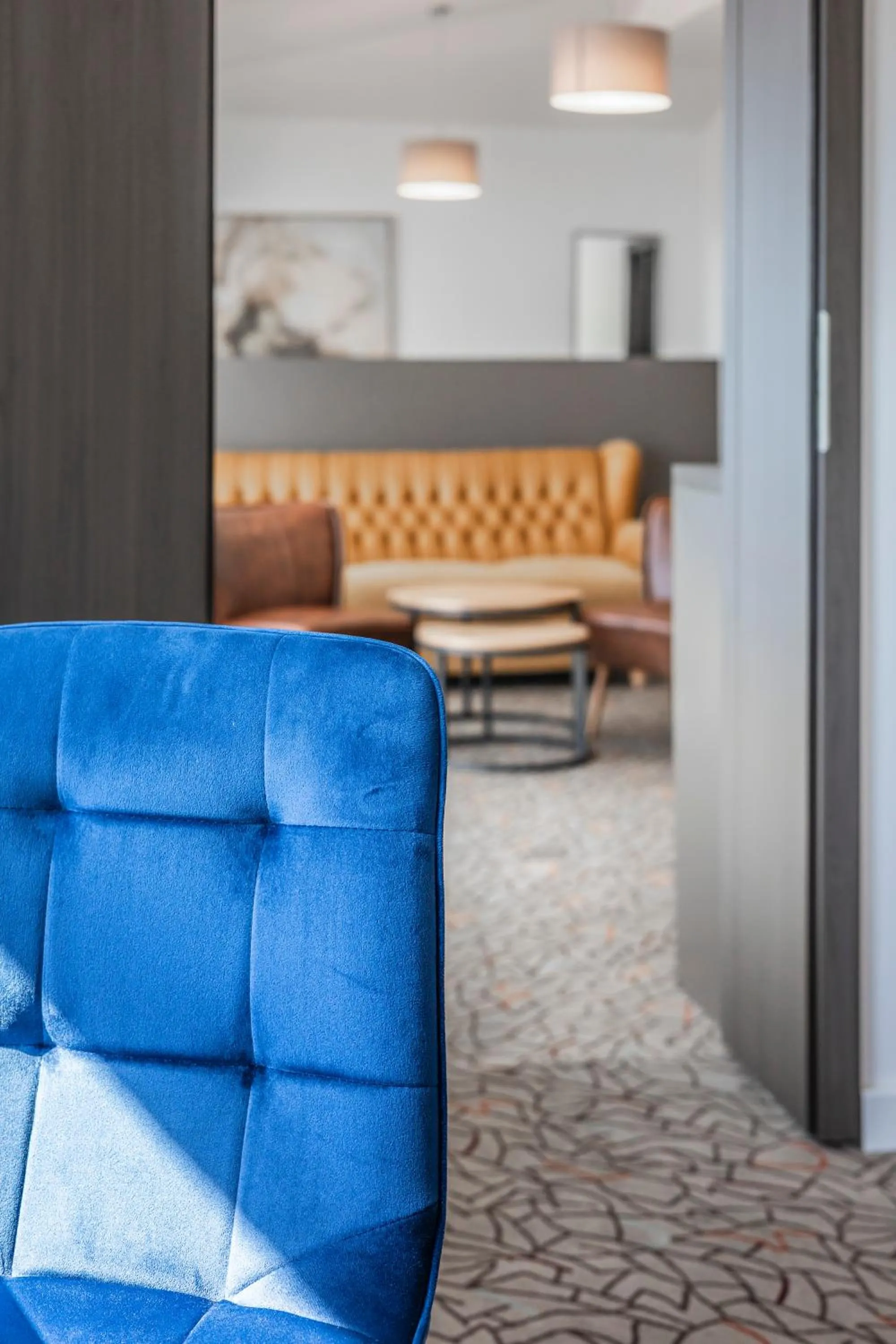 Seating area in Charm Boutique Hotel