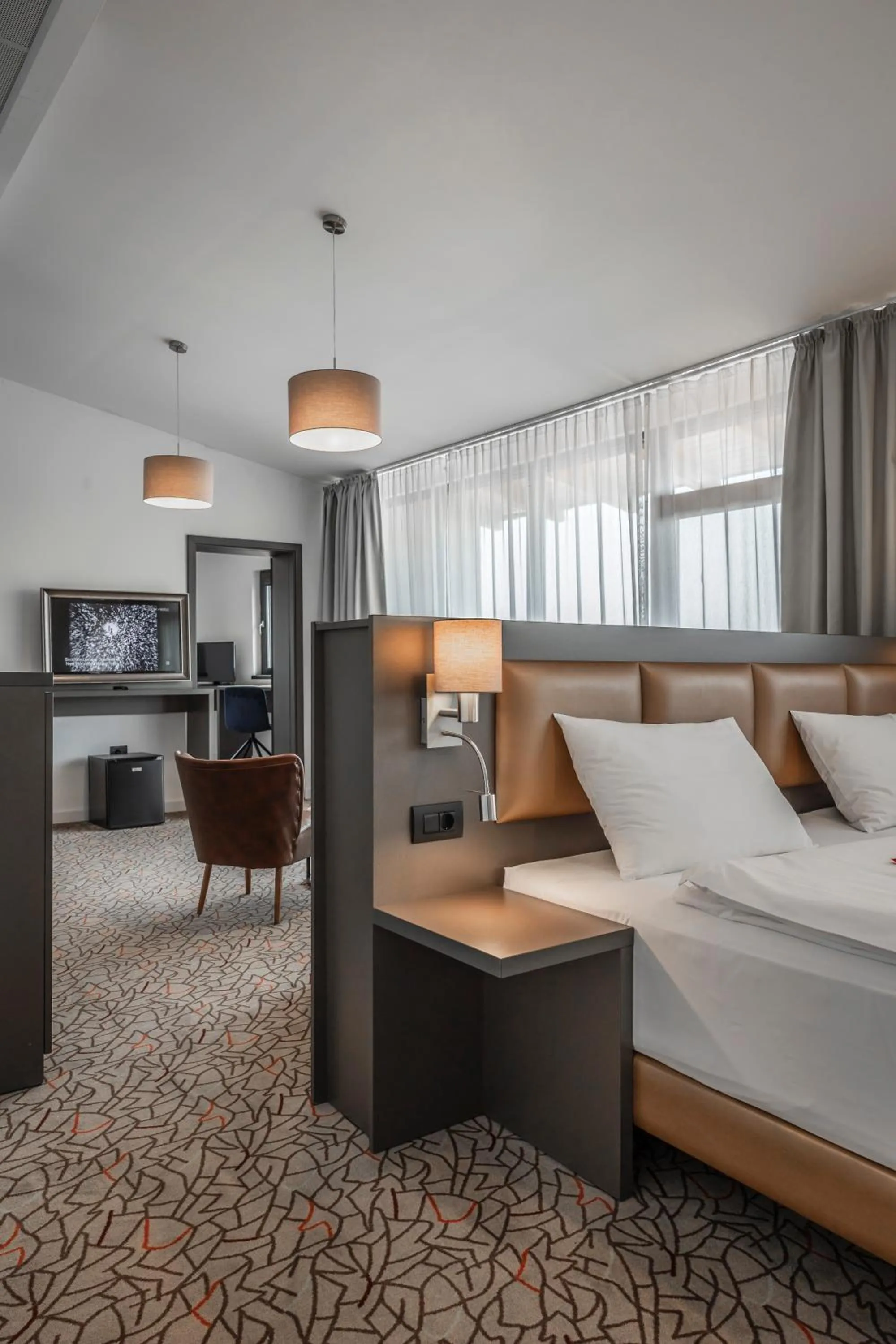 Photo of the whole room, Bed in Charm Boutique Hotel