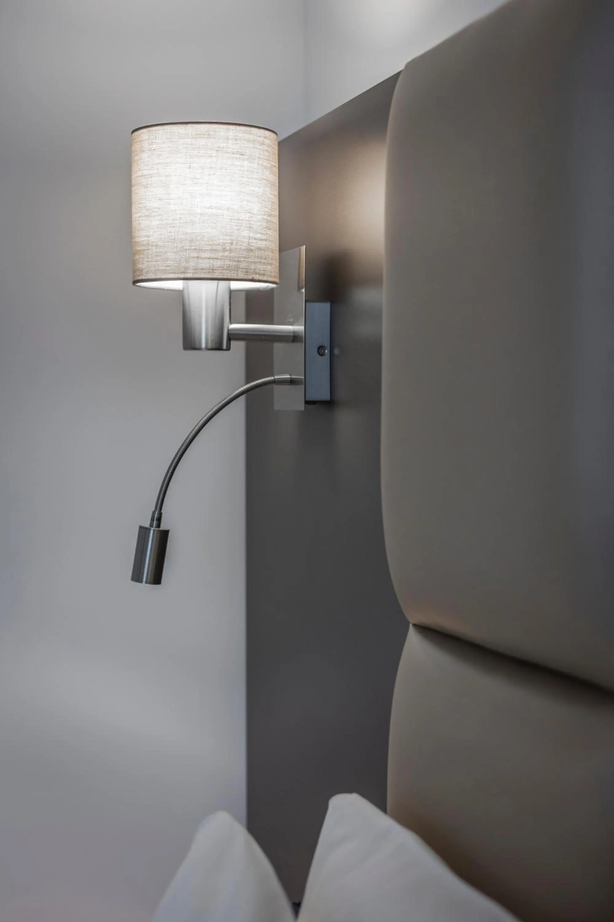 Decorative detail, Bed in Charm Boutique Hotel