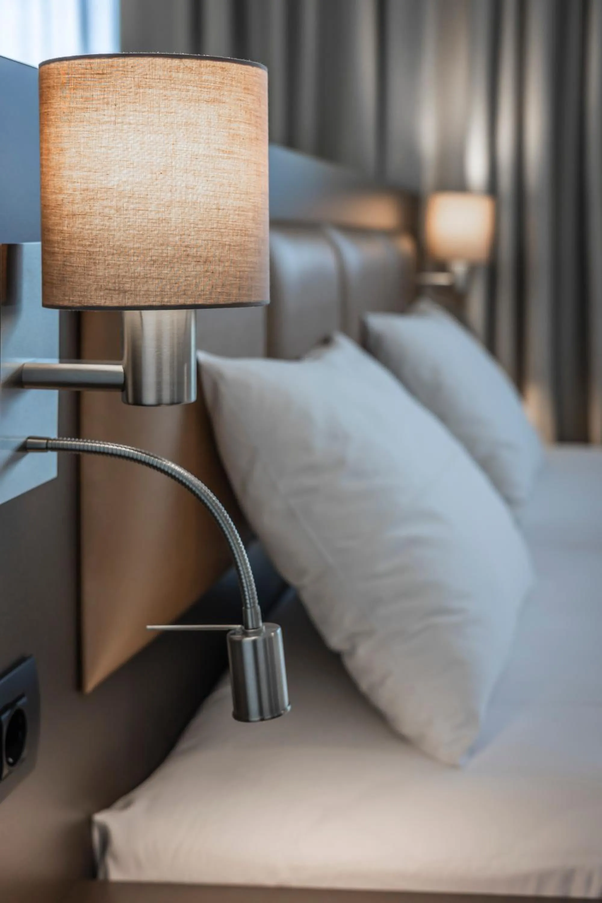 Bed in Charm Boutique Hotel