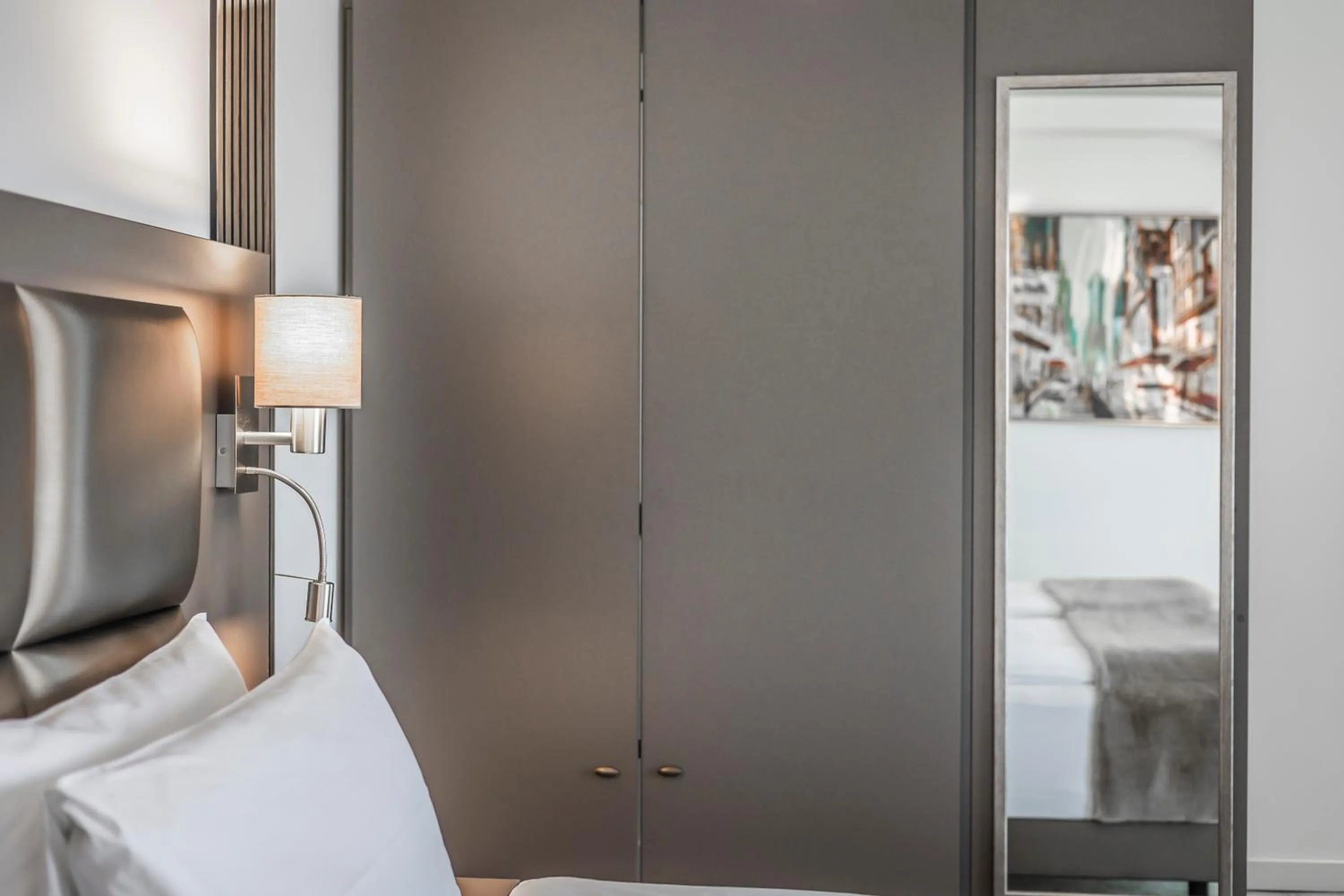 Bed in Charm Boutique Hotel