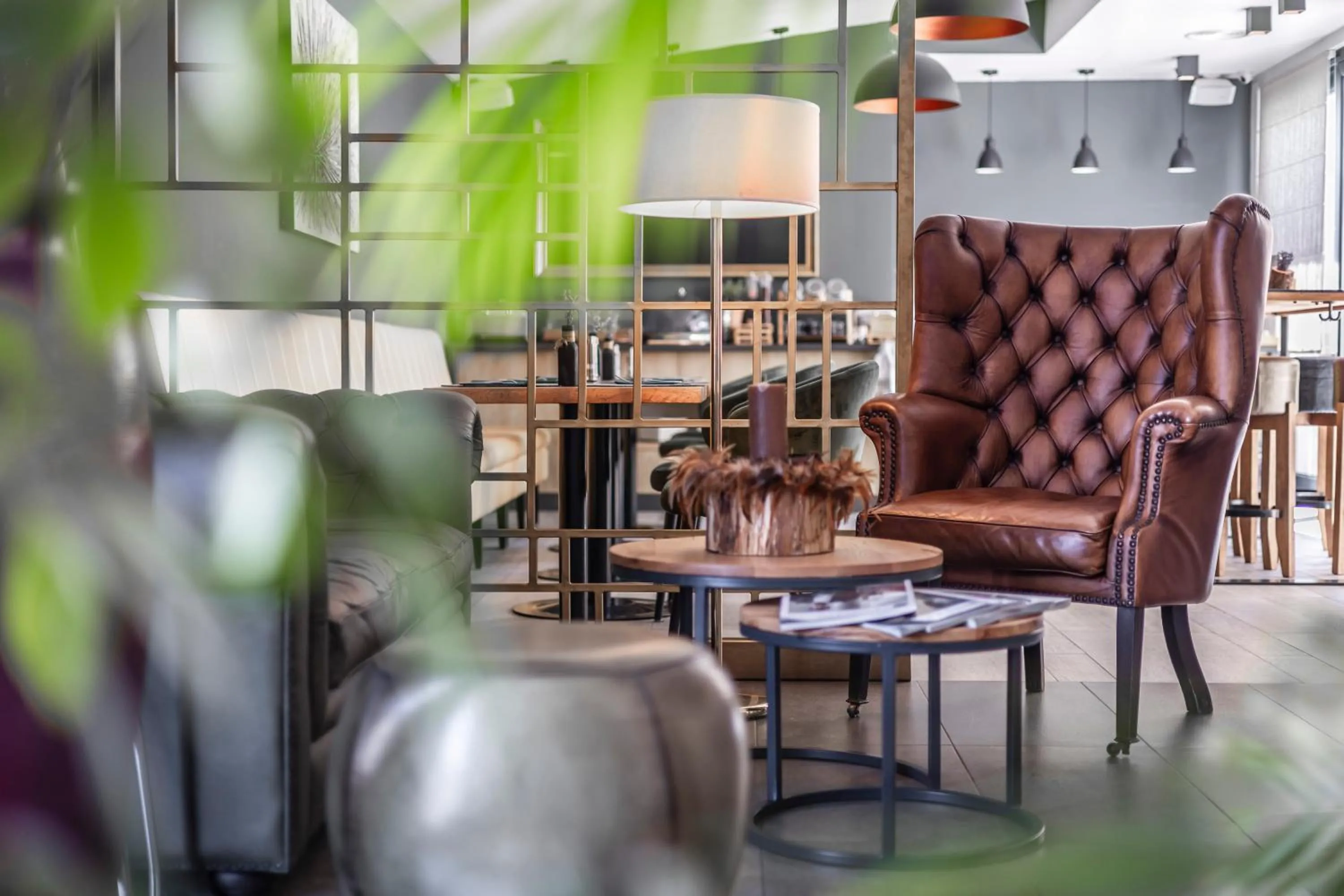 Lobby or reception in Charm Boutique Hotel