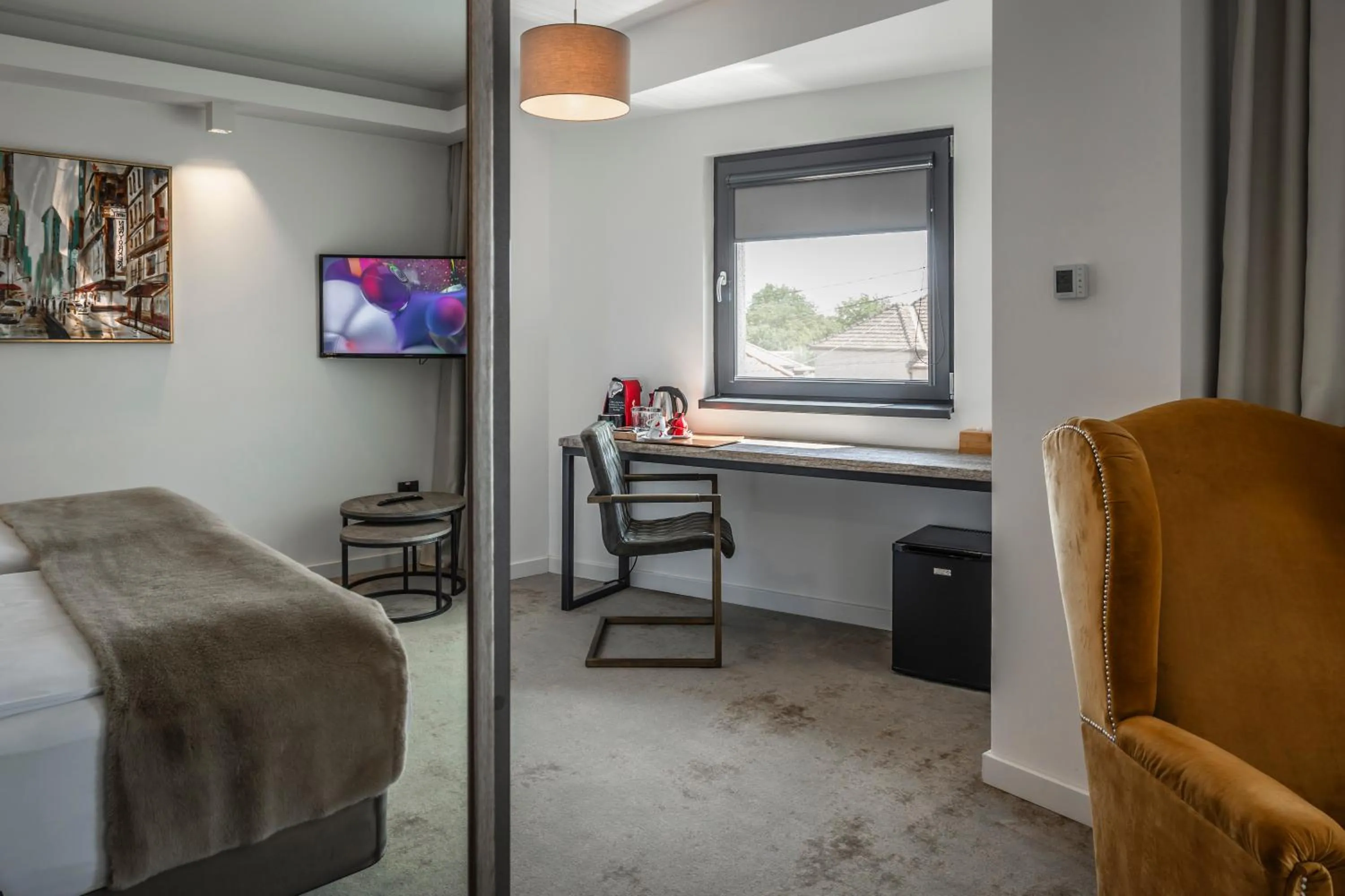 Photo of the whole room, Bed in Charm Boutique Hotel