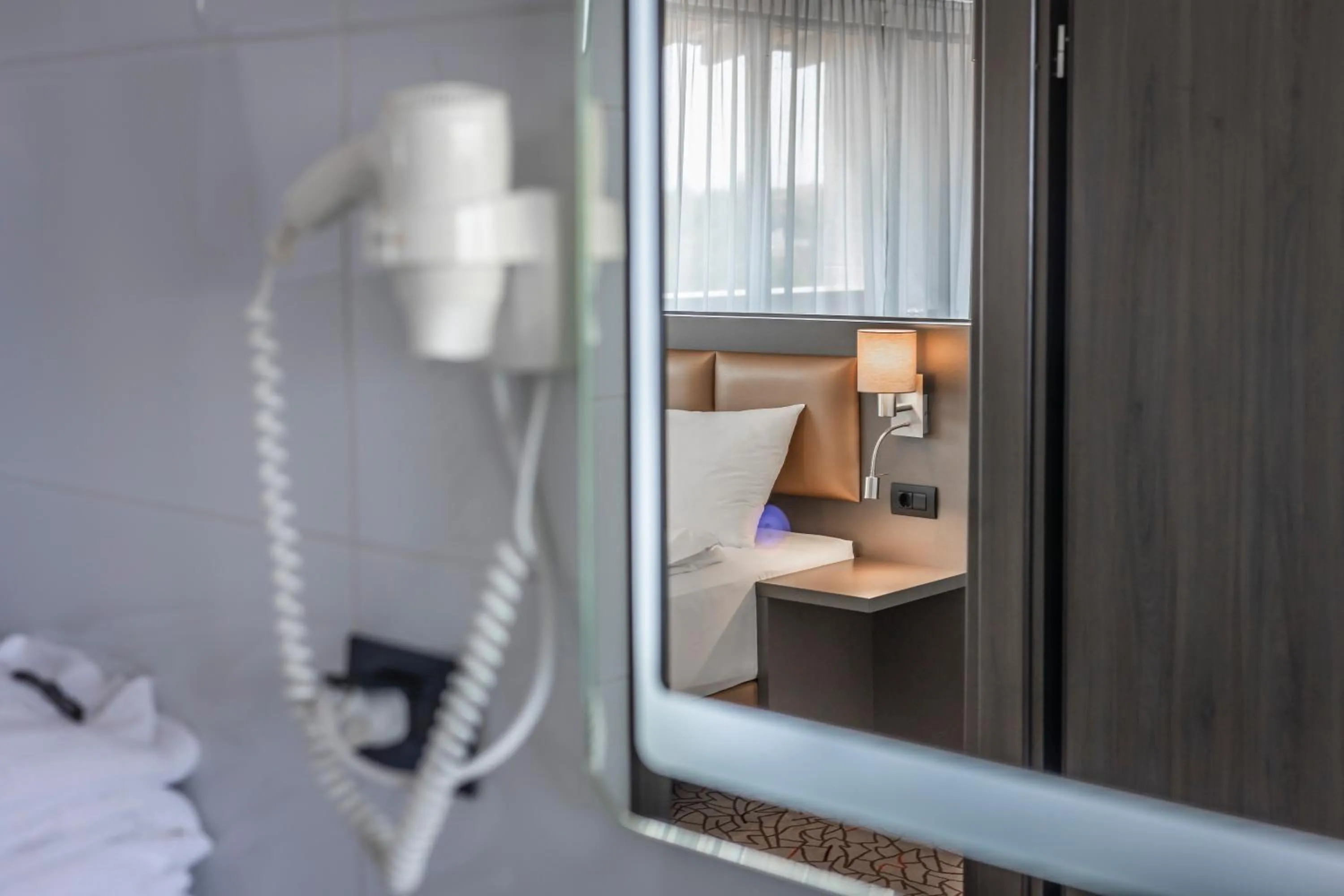 Bathroom, Bed in Charm Boutique Hotel