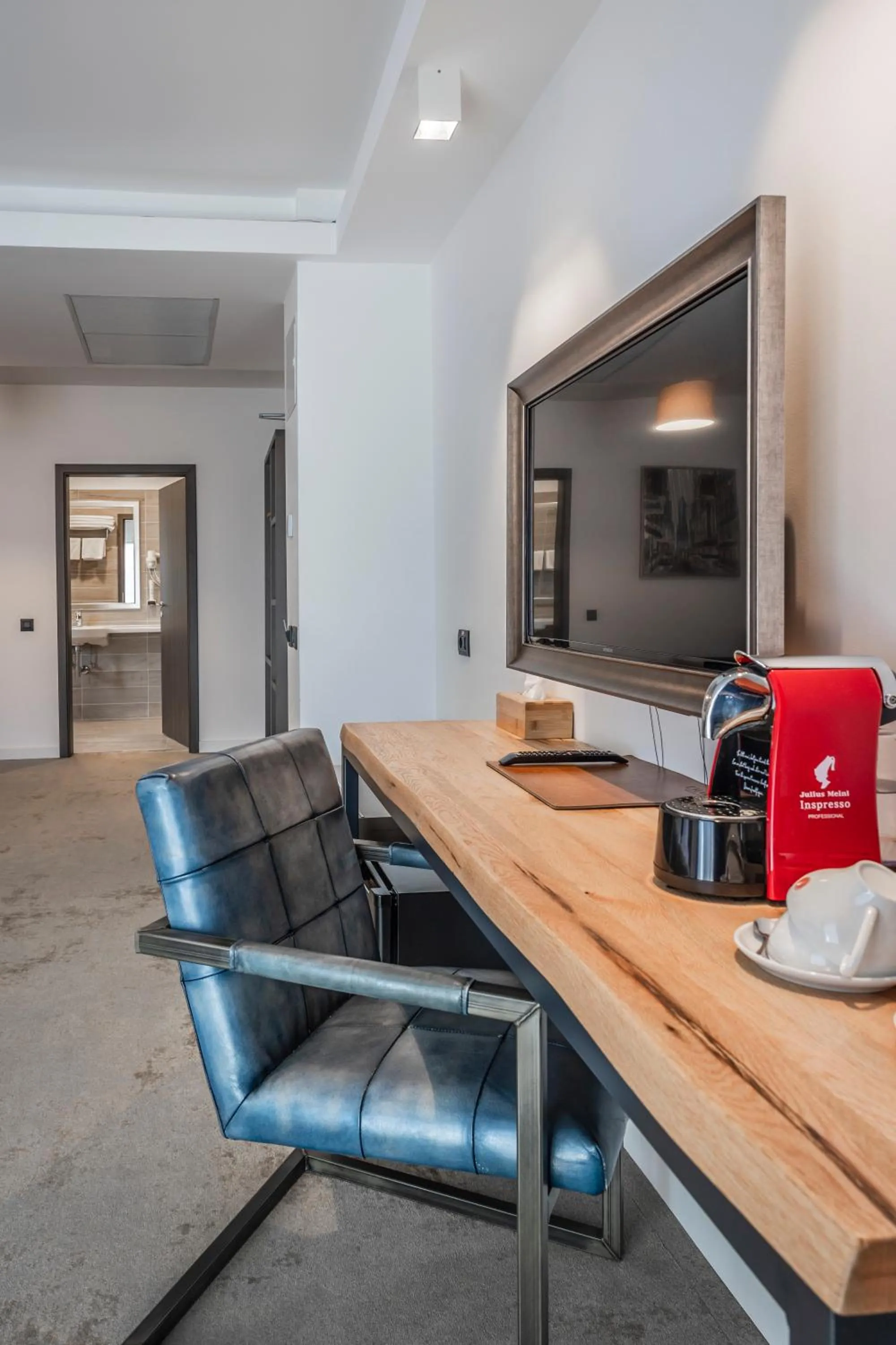 Seating area in Charm Boutique Hotel