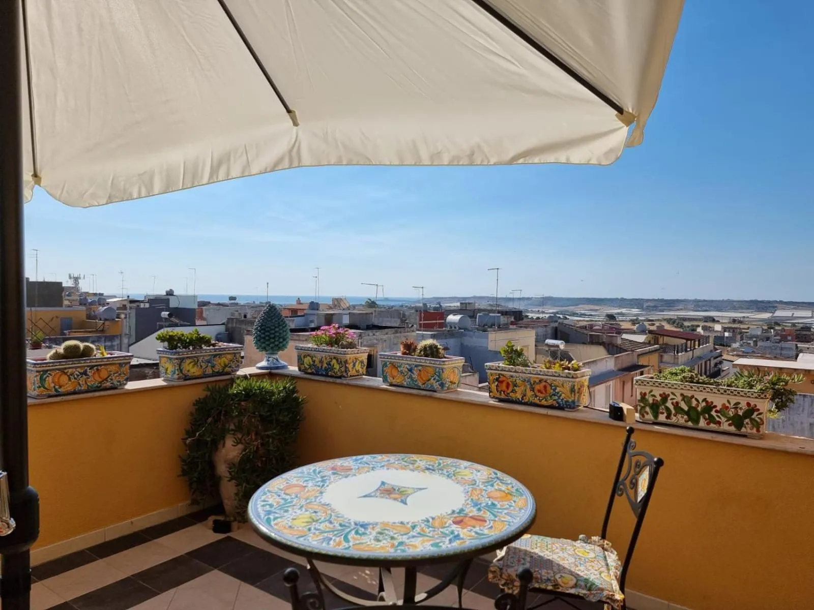 Balcony/Terrace in Saint George's House Appartamenti & Spa