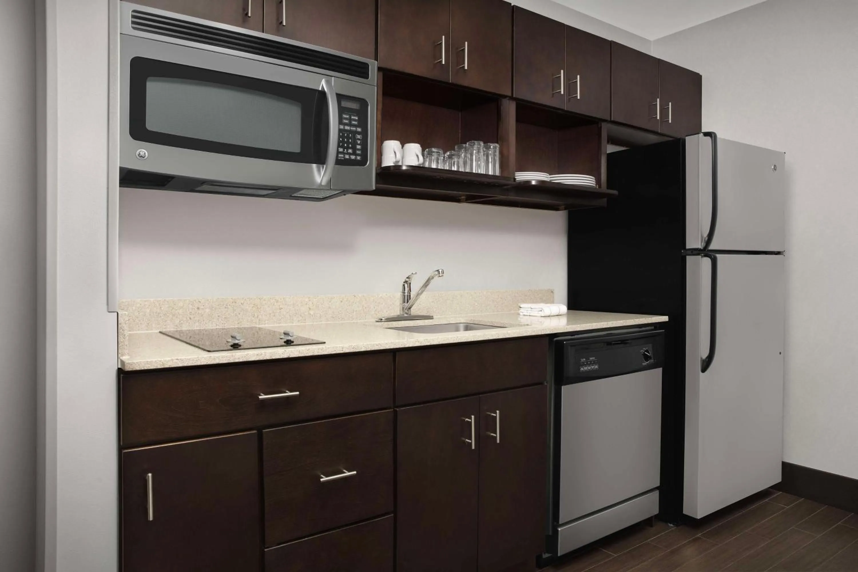 Kitchen or kitchenette in Homewood Suites Dallas Downtown