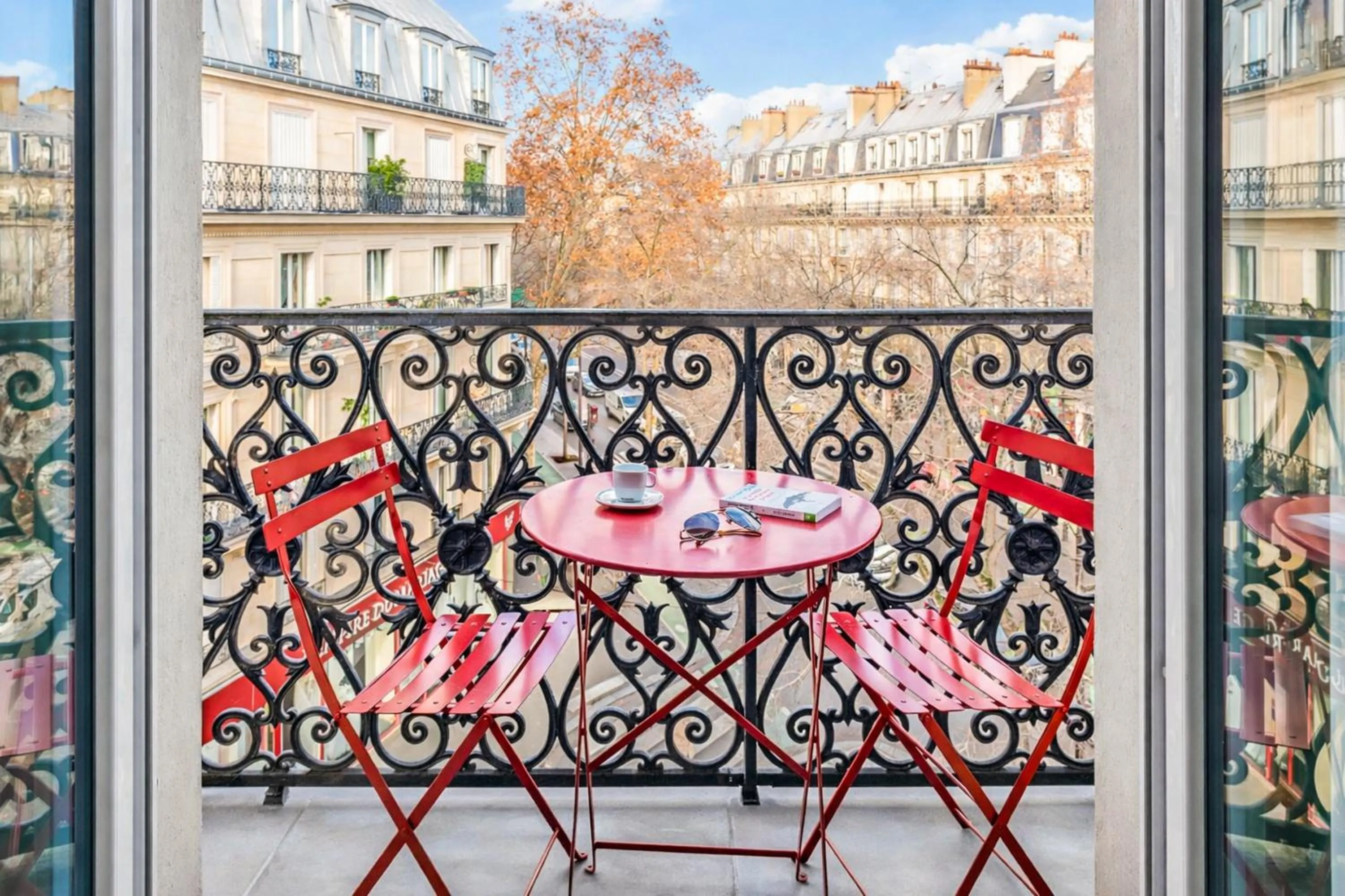 Balcony/Terrace in Hotel Avalon Paris