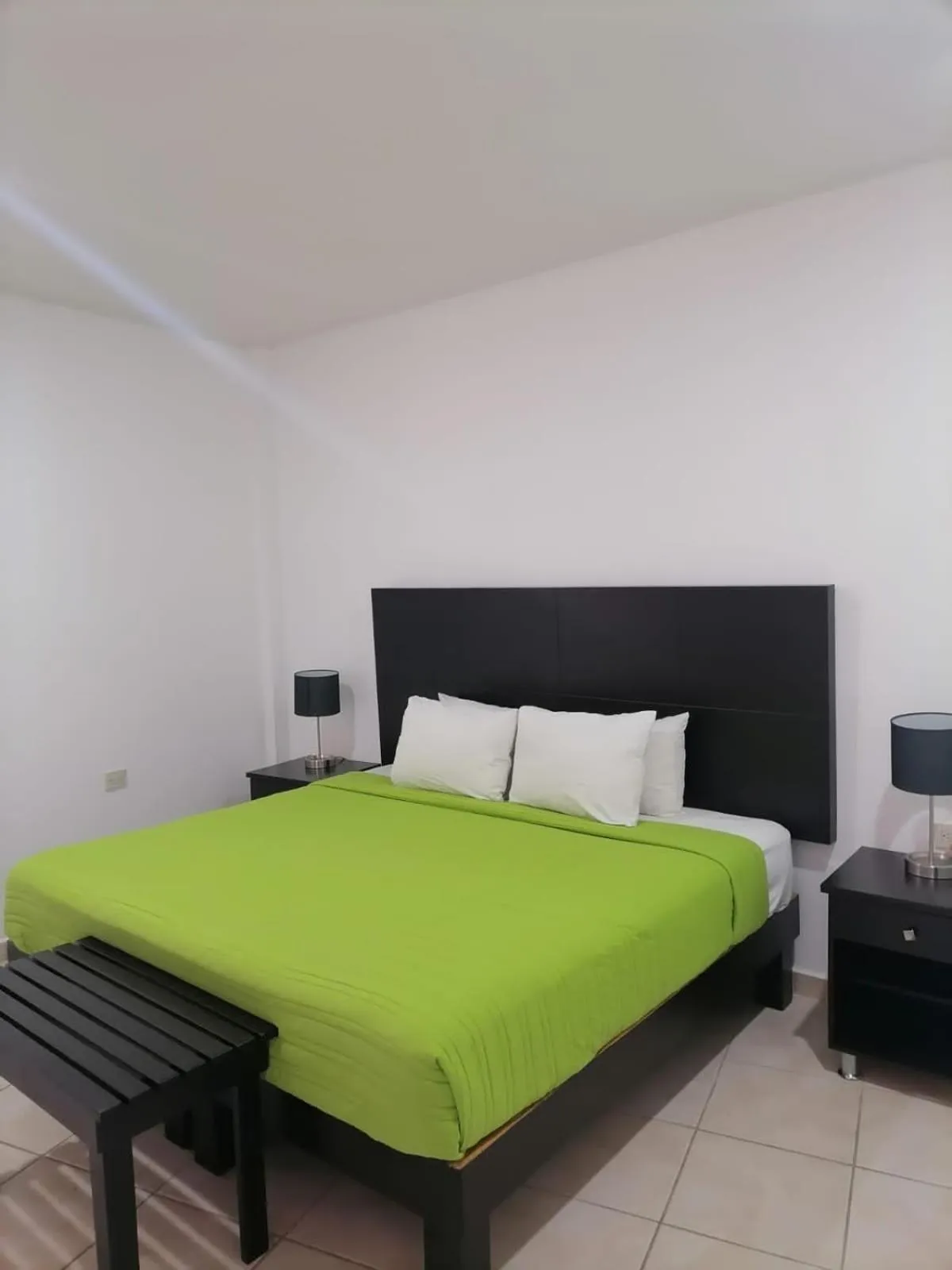 Bed in Hotel Marina Topolobampo