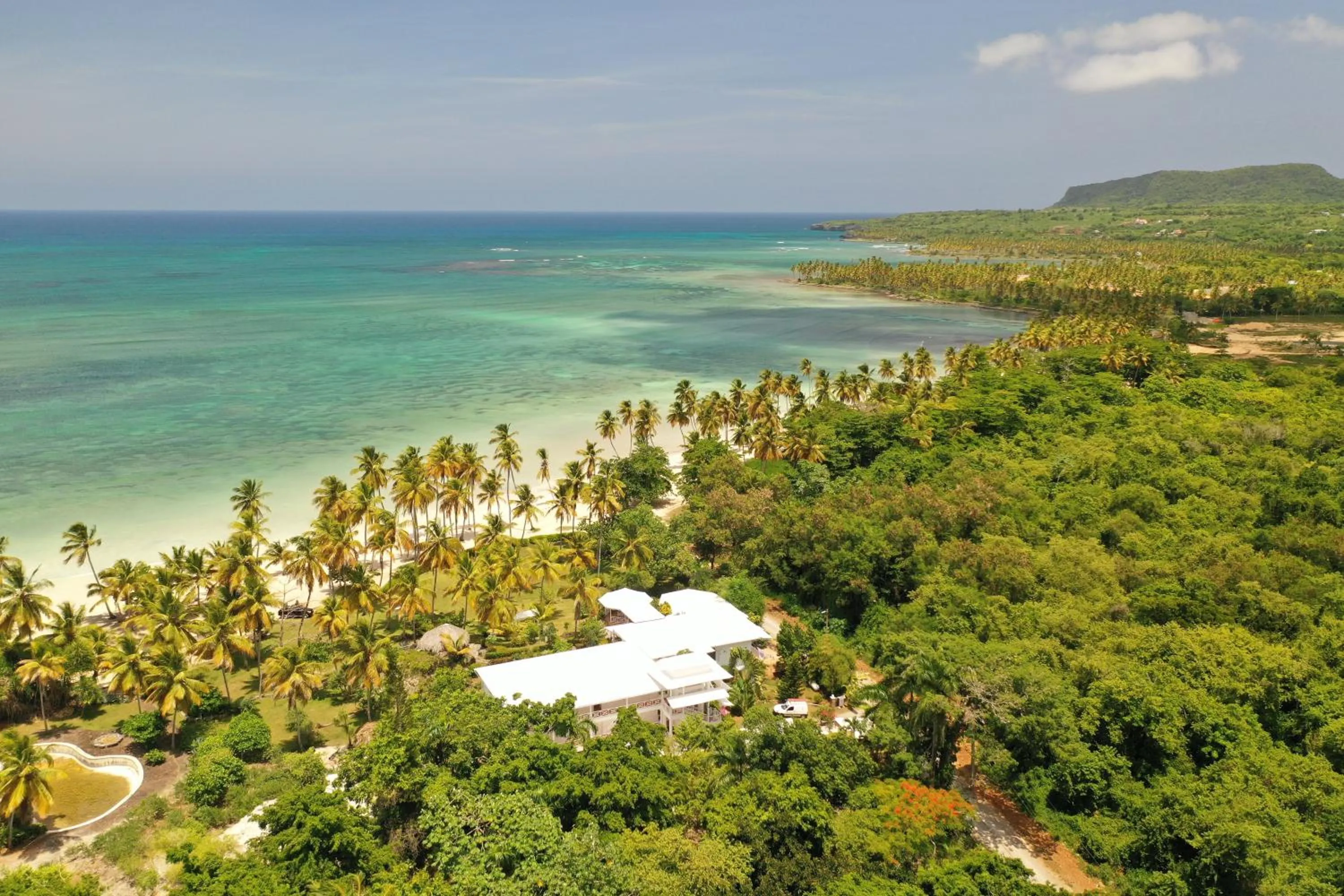 Bird's eye view in Hotel TODOBLANCO, Las Galeras, SAMANA