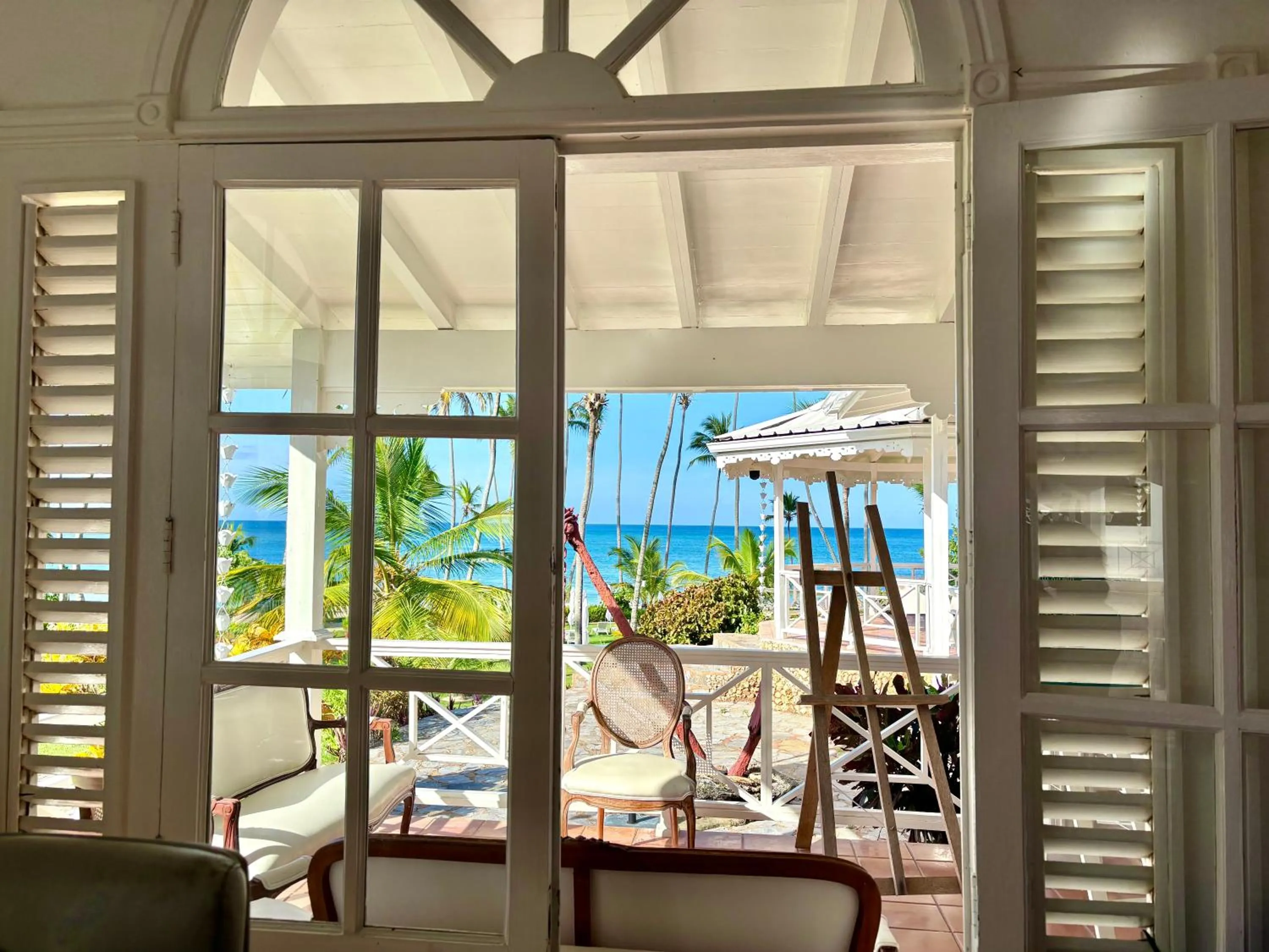 View (from property/room) in Hotel TODOBLANCO, Las Galeras, SAMANA