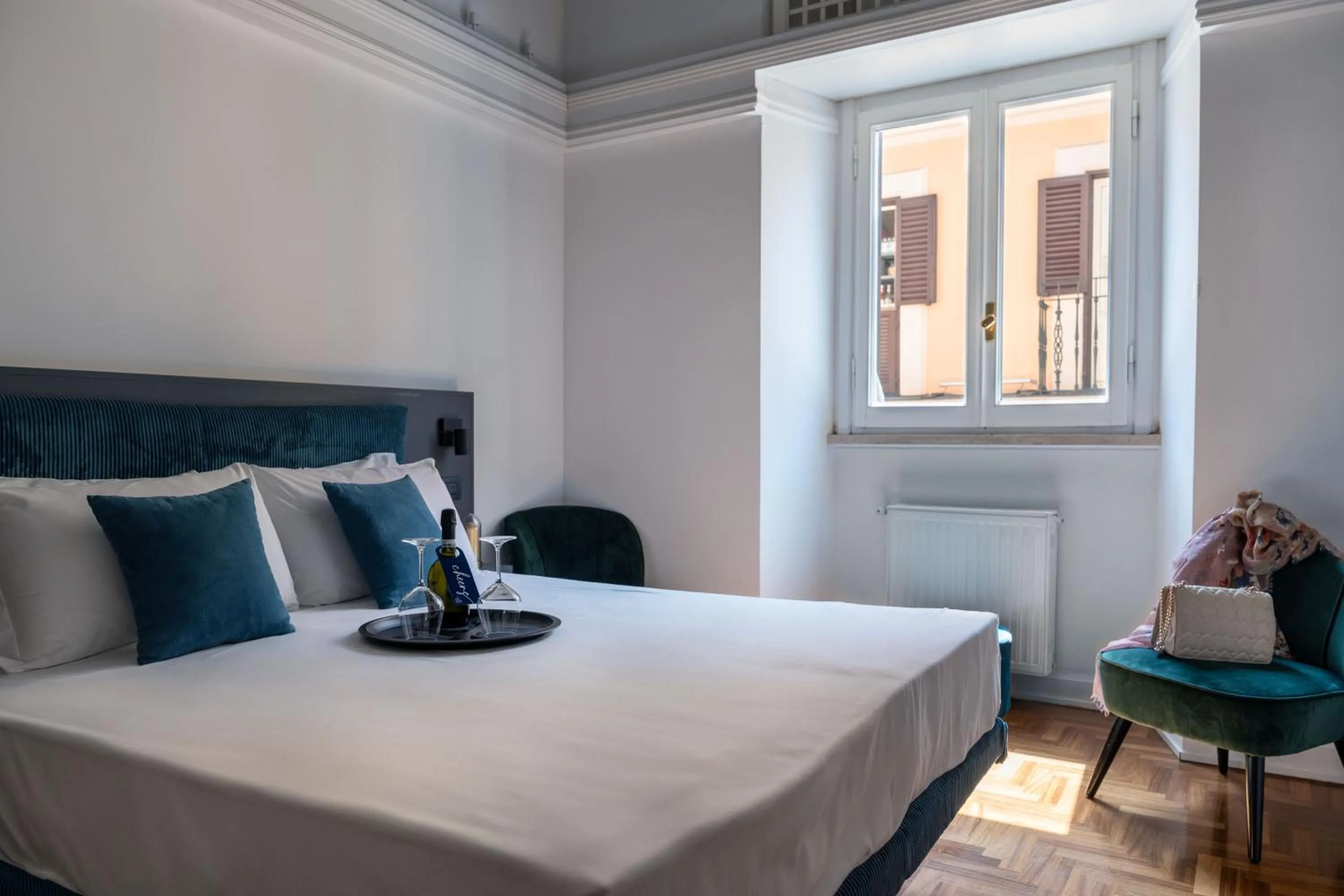 Bed in Hadrianus Temple Suites - The Venue Collection