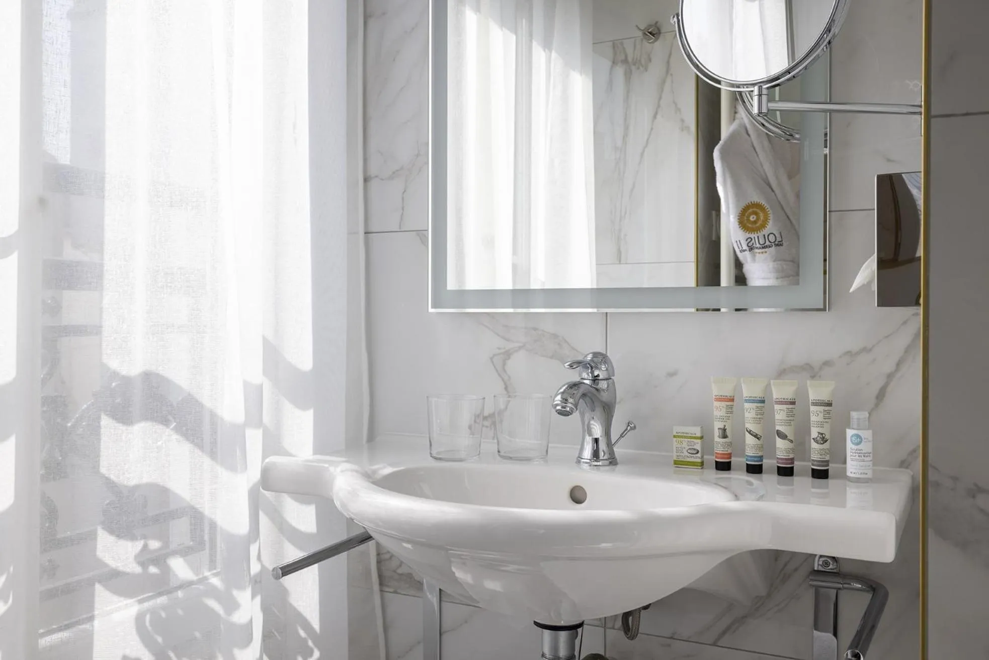 Bathroom in Hotel Louis II