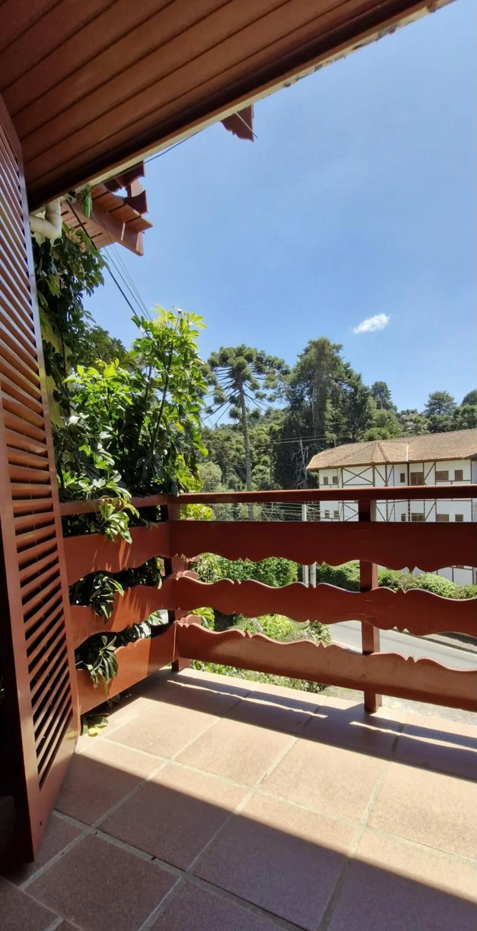 Balcony/Terrace in Pousada da Lua