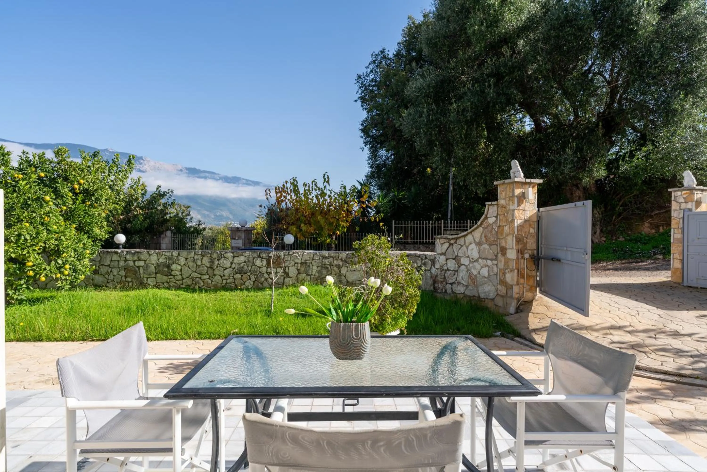 Balcony/Terrace in Residence Poseidon