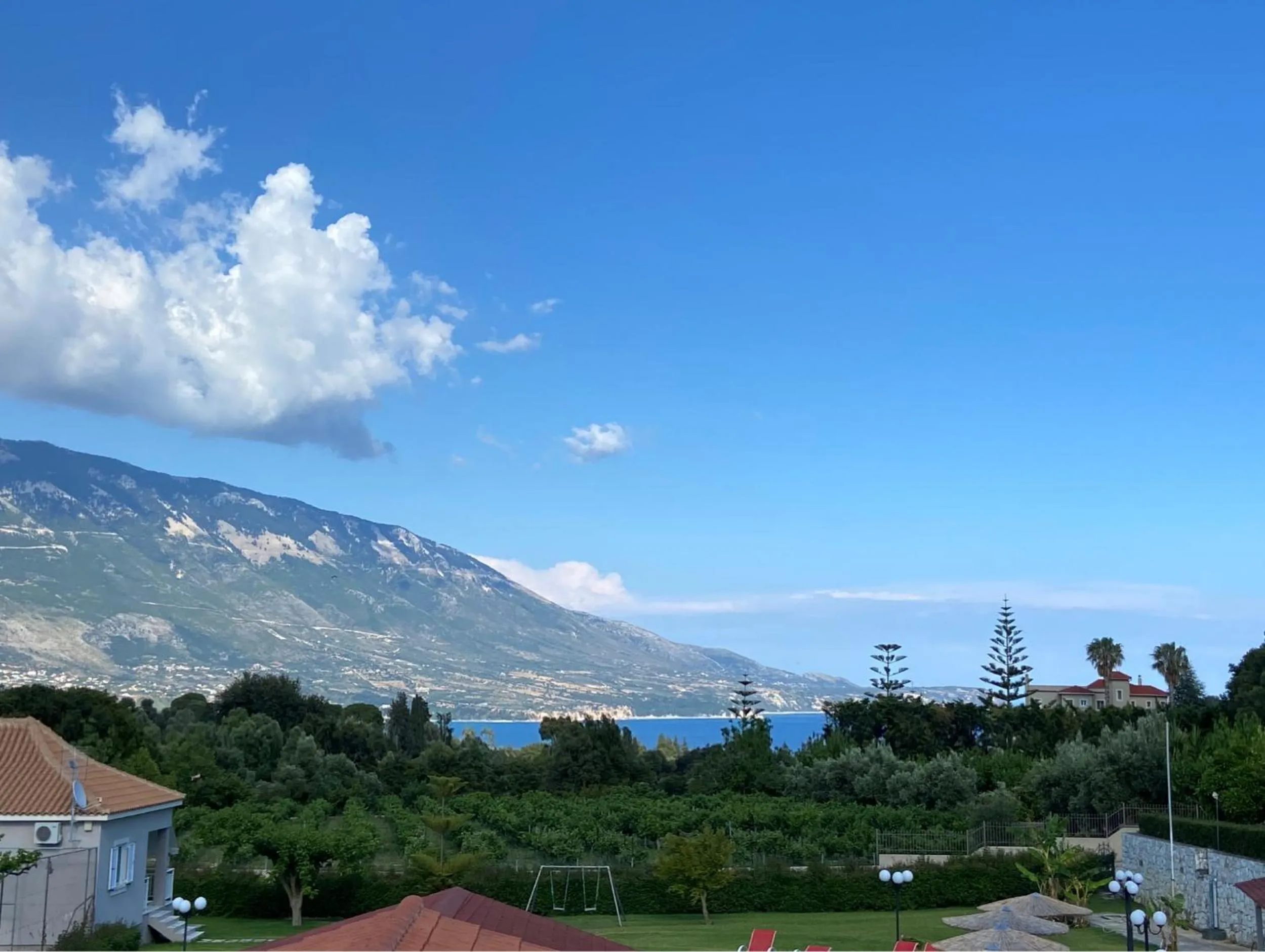 Balcony/Terrace in Residence Poseidon
