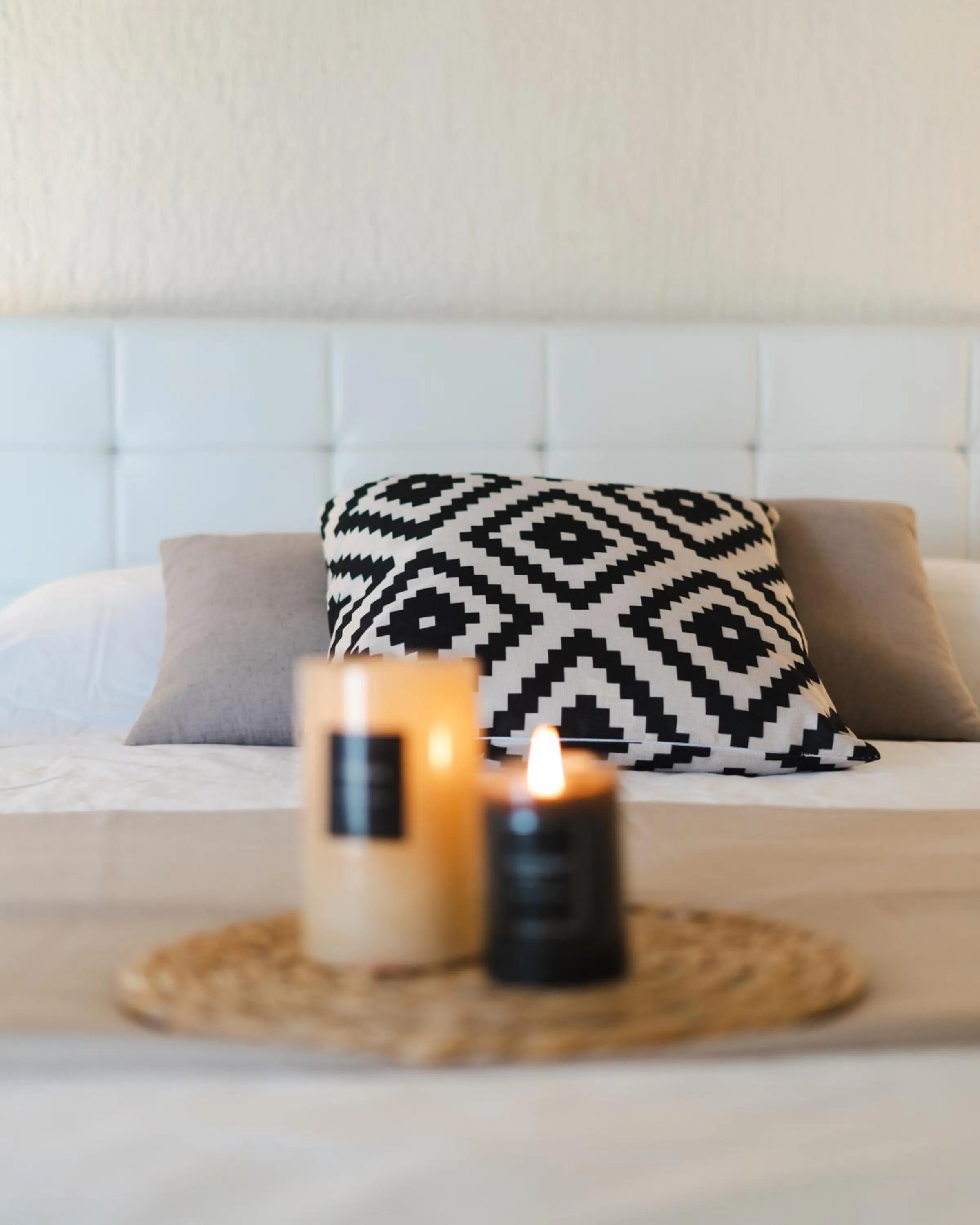 Bedroom, Bed in Residence Poseidon