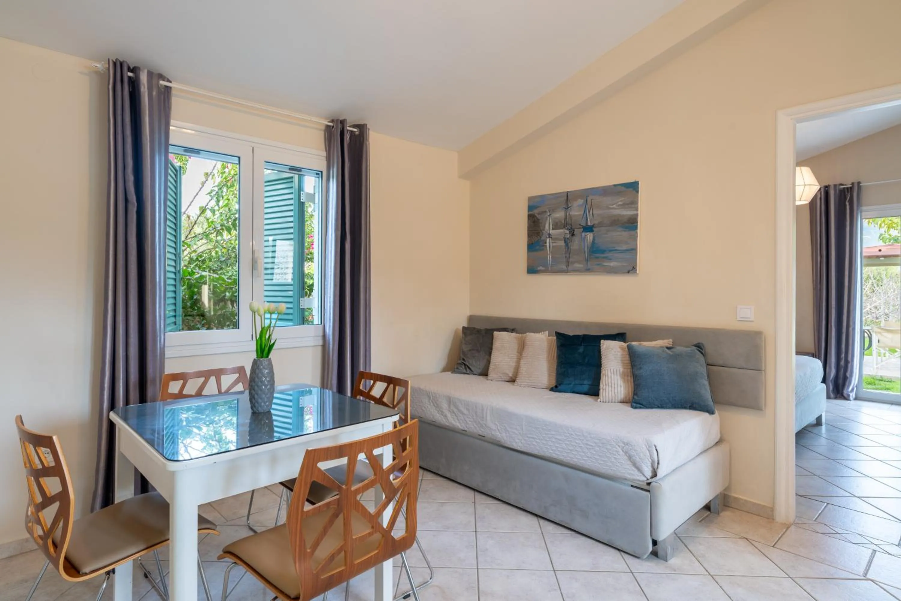 Living room in Residence Poseidon