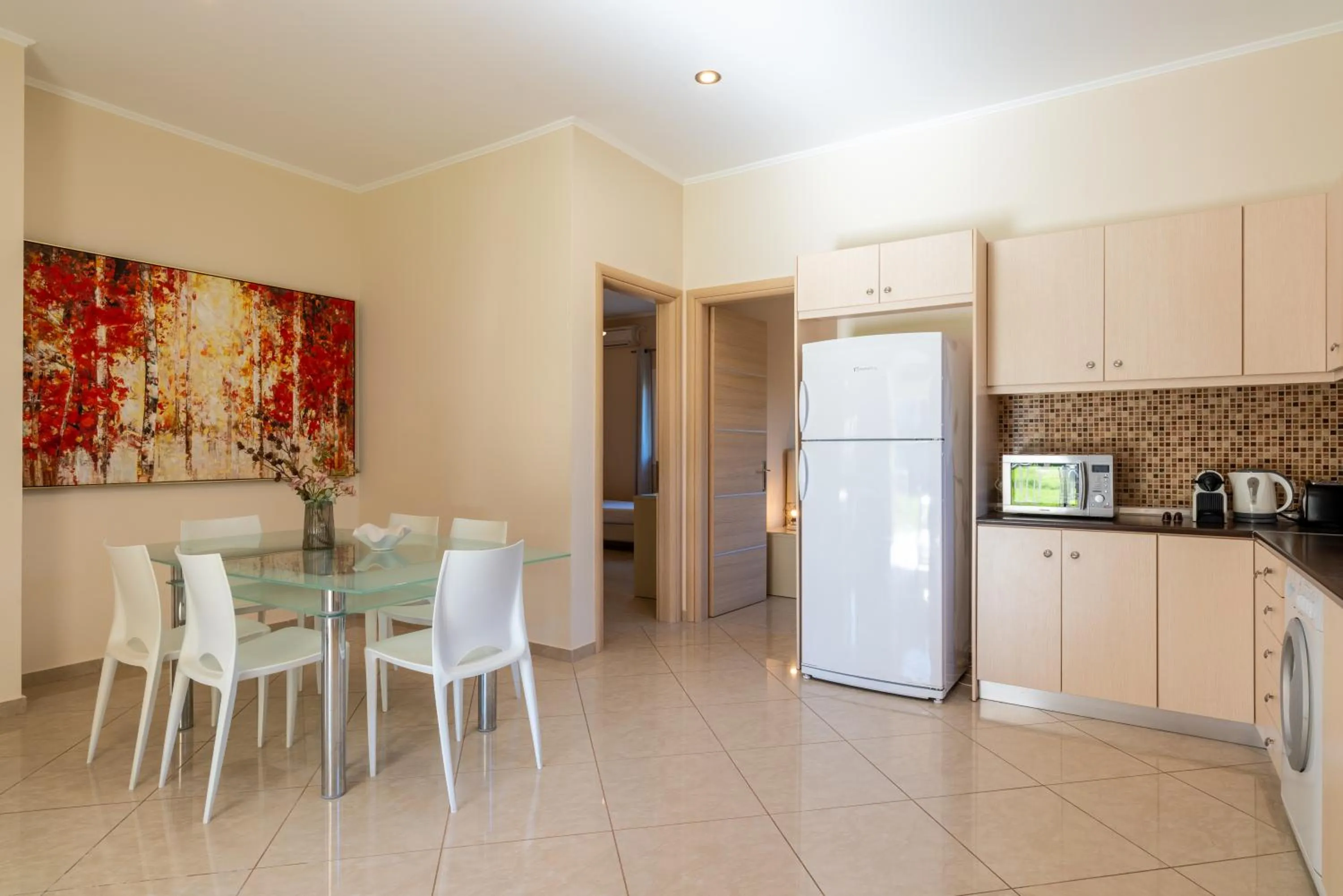 Dining area in Residence Poseidon