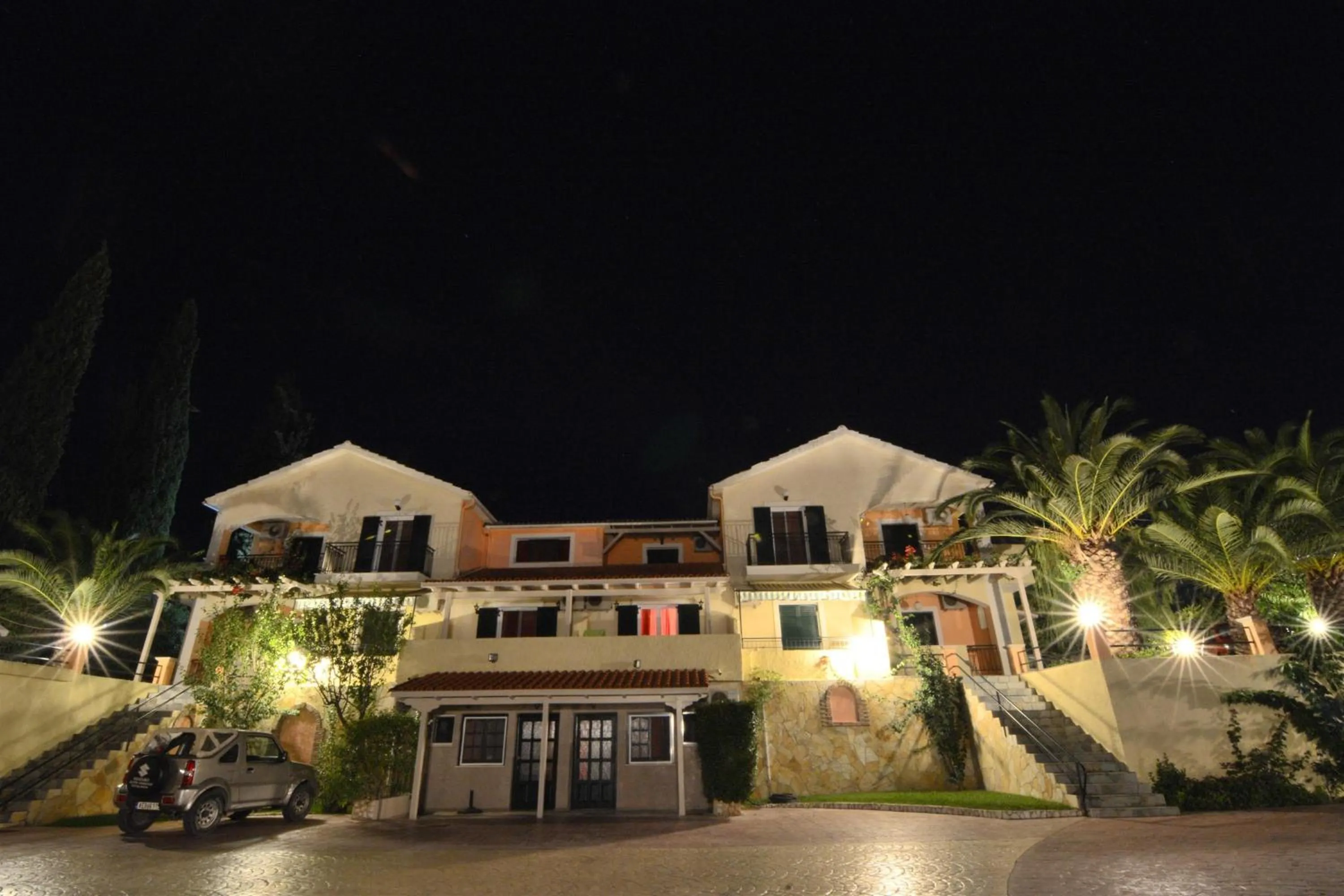 Facade/entrance in Residence Poseidon