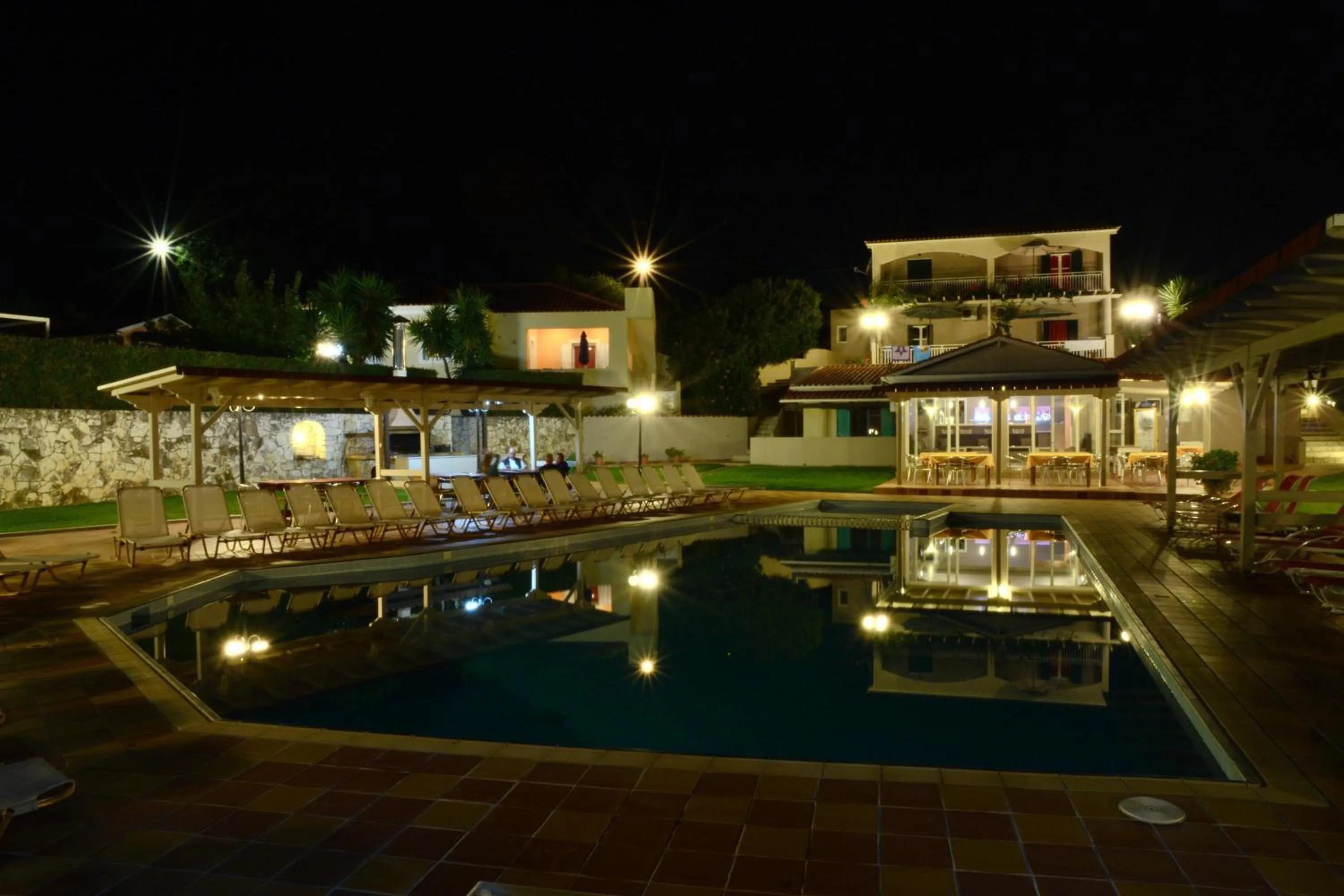 Facade/entrance in Residence Poseidon