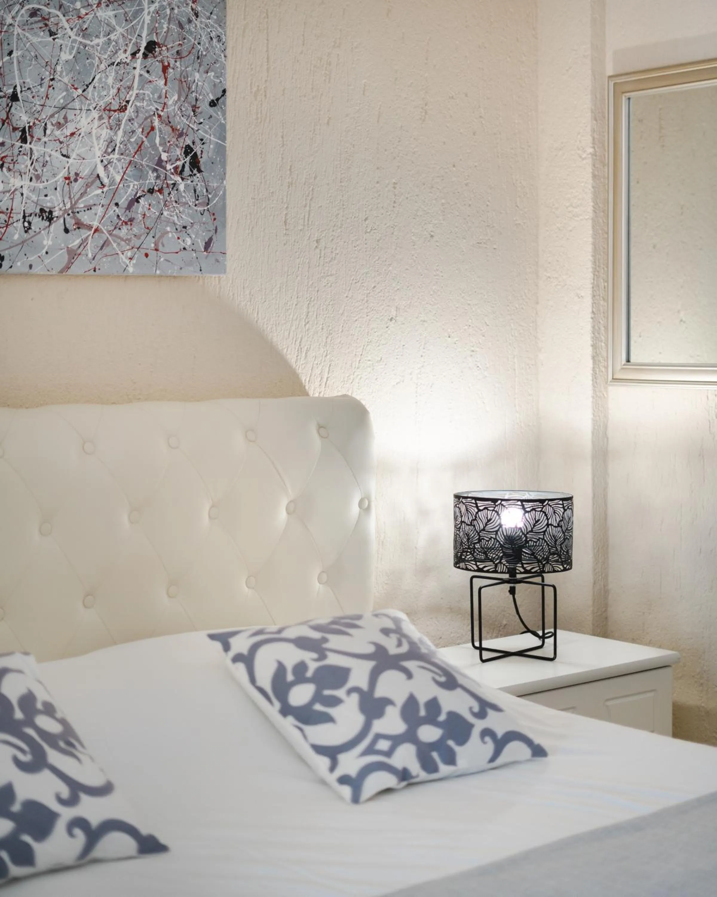 Bedroom, Bed in Residence Poseidon