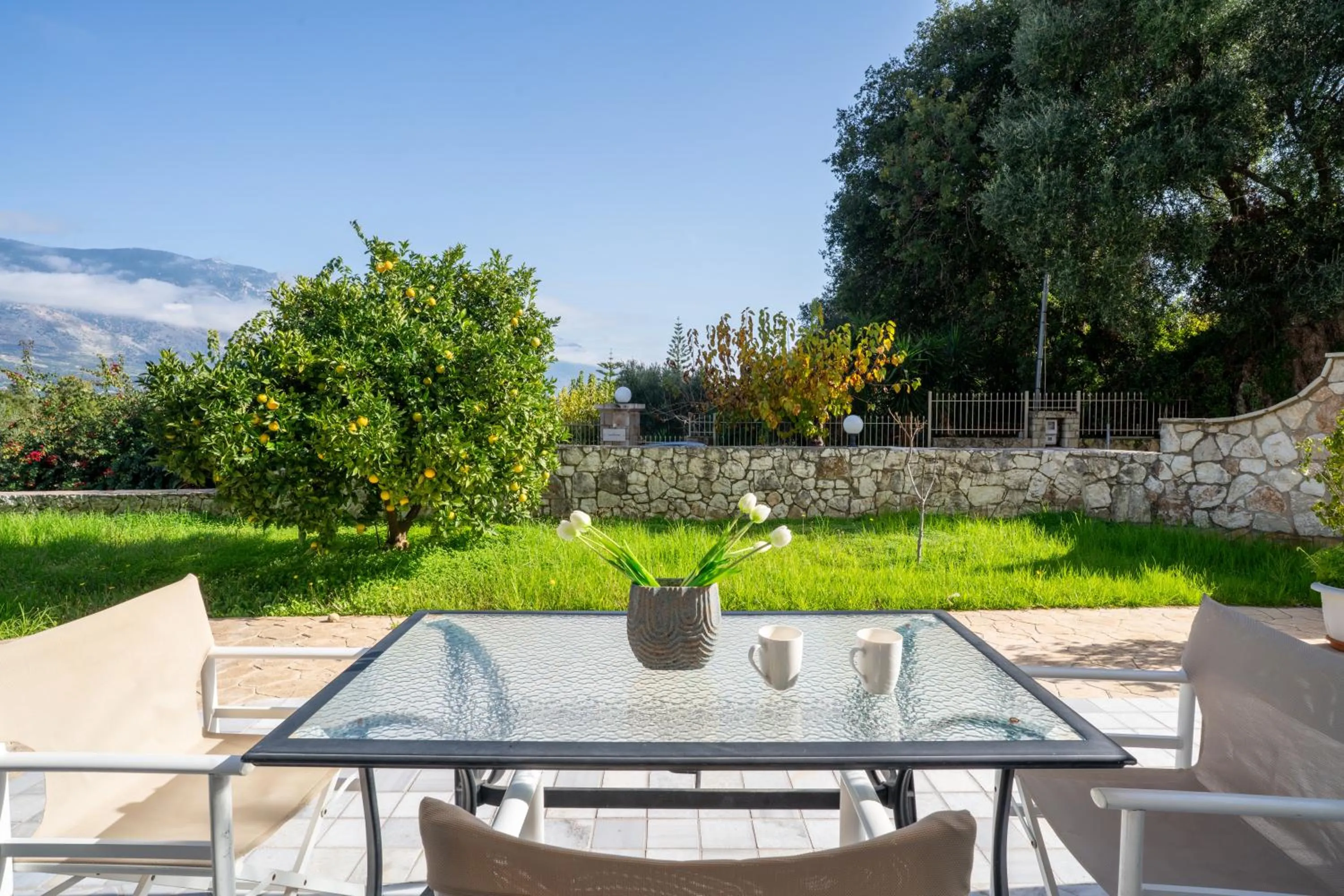 Balcony/Terrace in Residence Poseidon