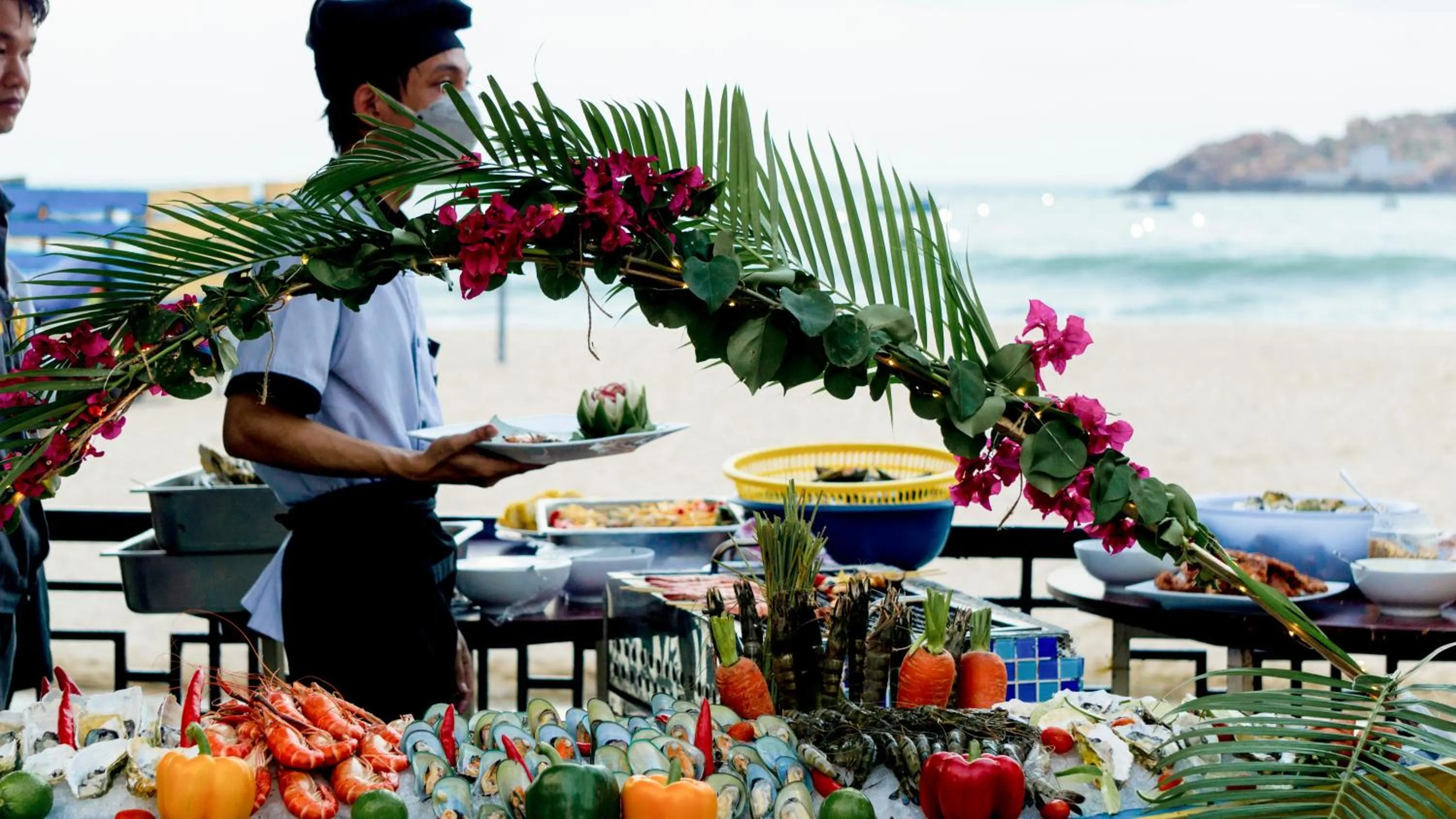 BBQ facilities in Seaside Boutique Resort Quy Nhon