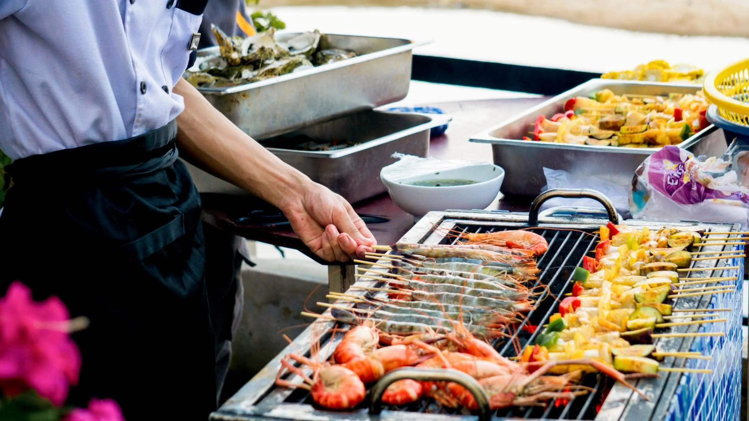BBQ facilities in Seaside Boutique Resort Quy Nhon