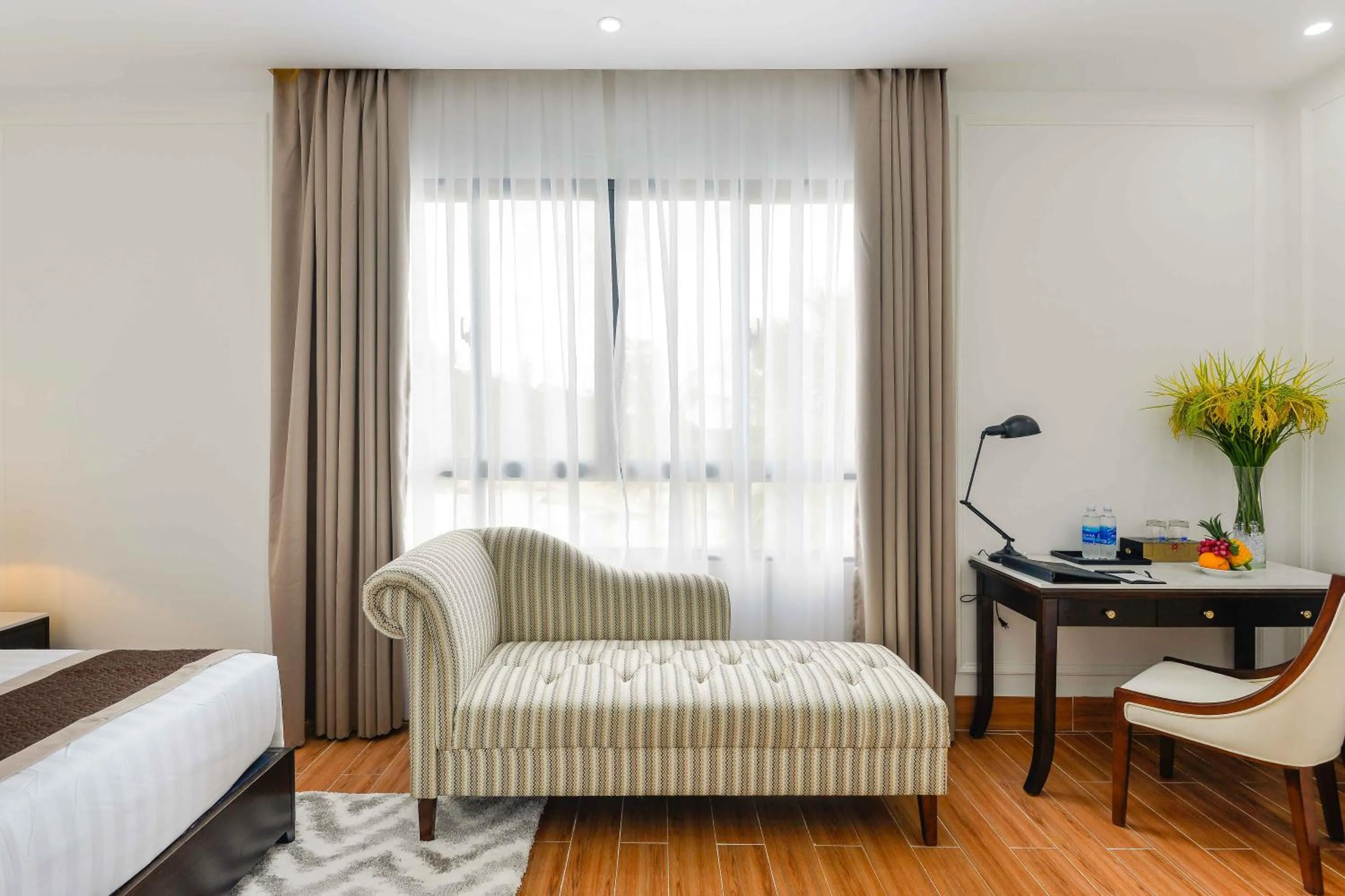 Seating area, Bed in Seaside Boutique Resort Quy Nhon