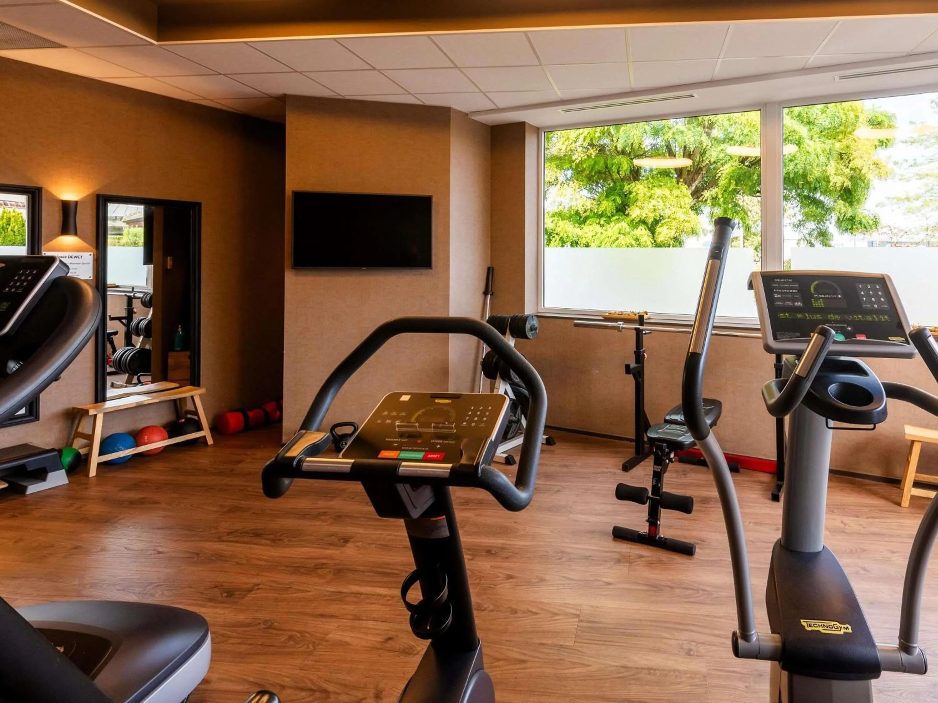 Fitness centre/facilities in Novotel Reims Tinqueux