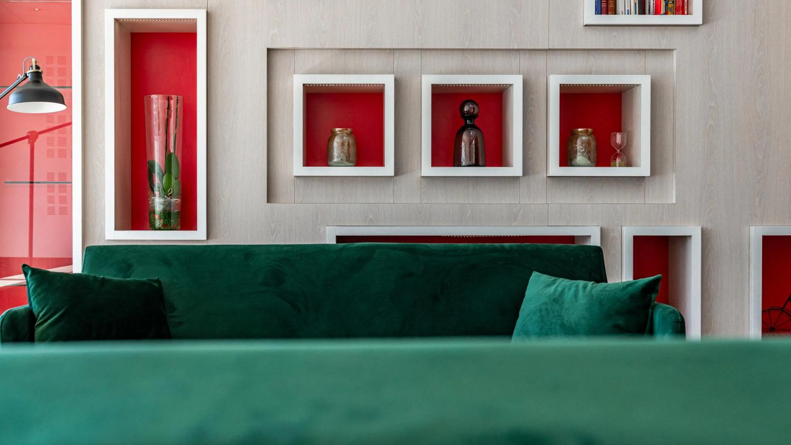 Lobby or reception in Novotel Reims Tinqueux