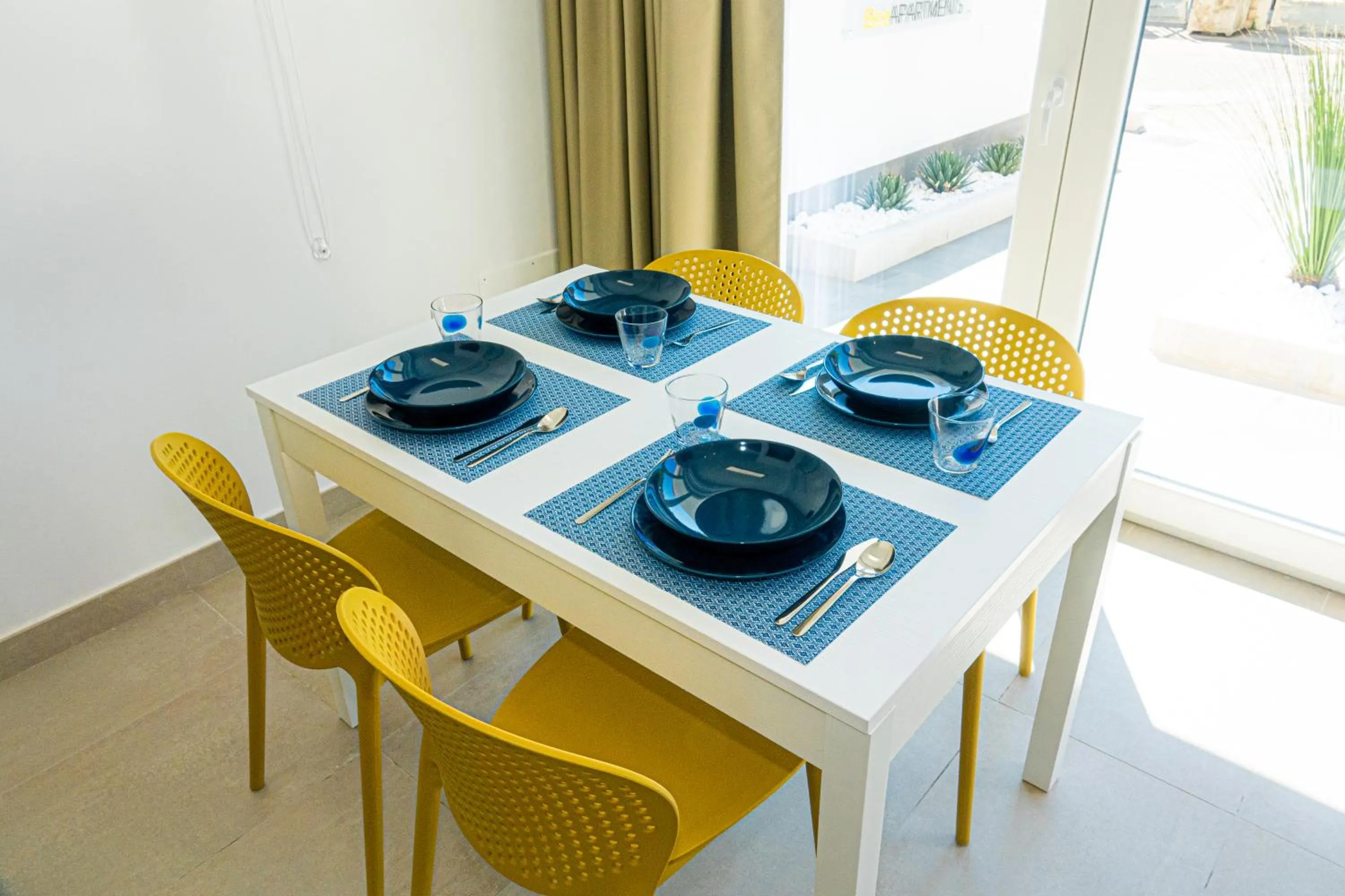 Dining area in BeeApartments