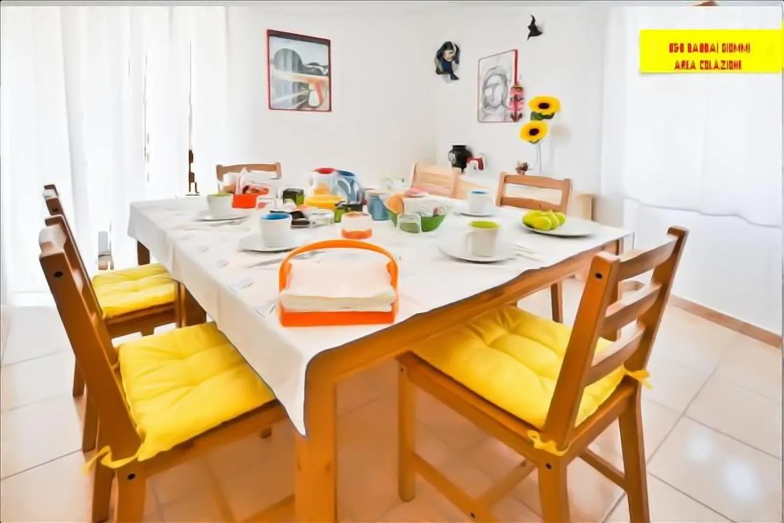 Italian breakfast in Babbai Giommi