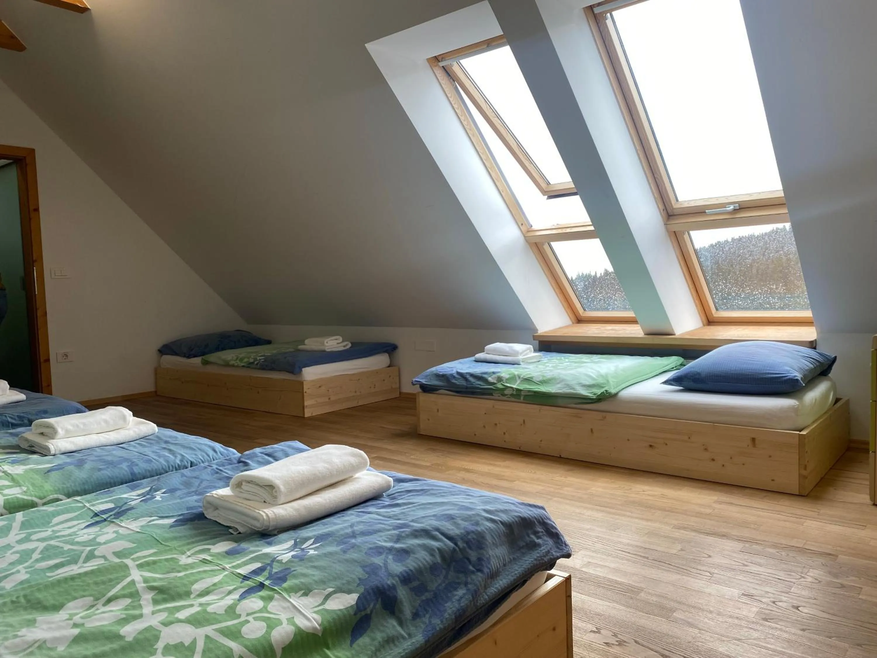 Bed in Hotel Jelka Pokljuka