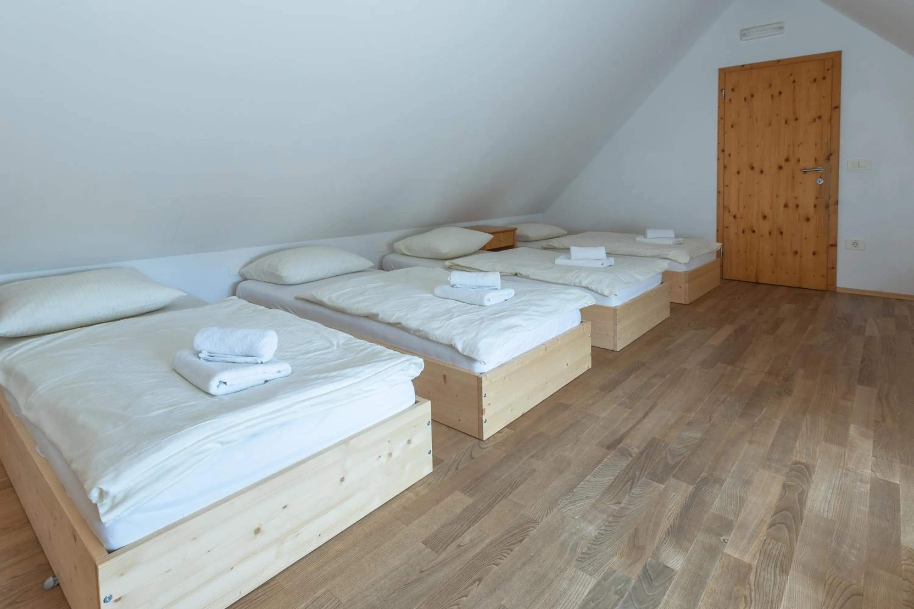 Bed in Hotel Jelka Pokljuka