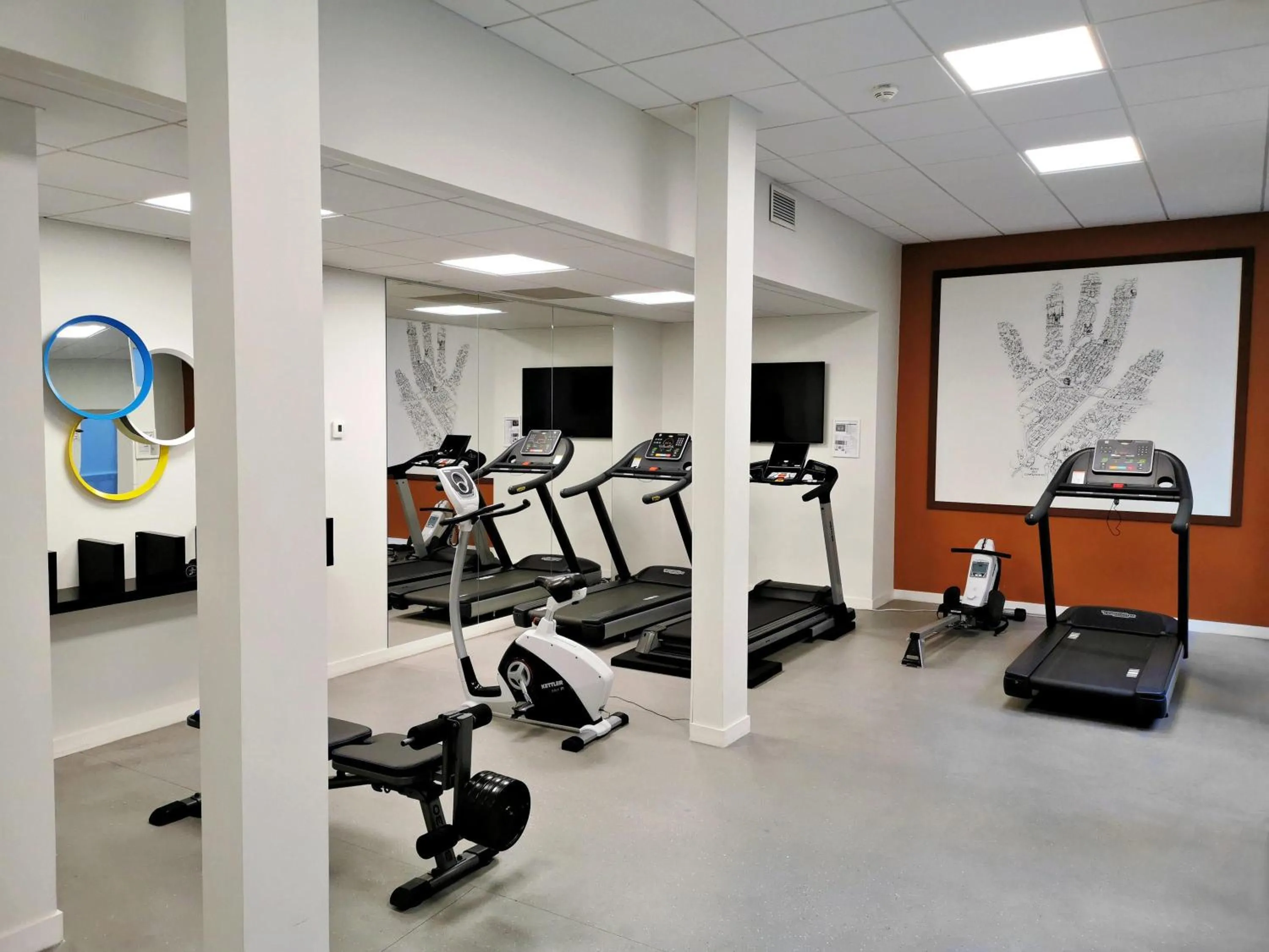 Fitness centre/facilities in Mercure Lyon Centre Château Perrache
