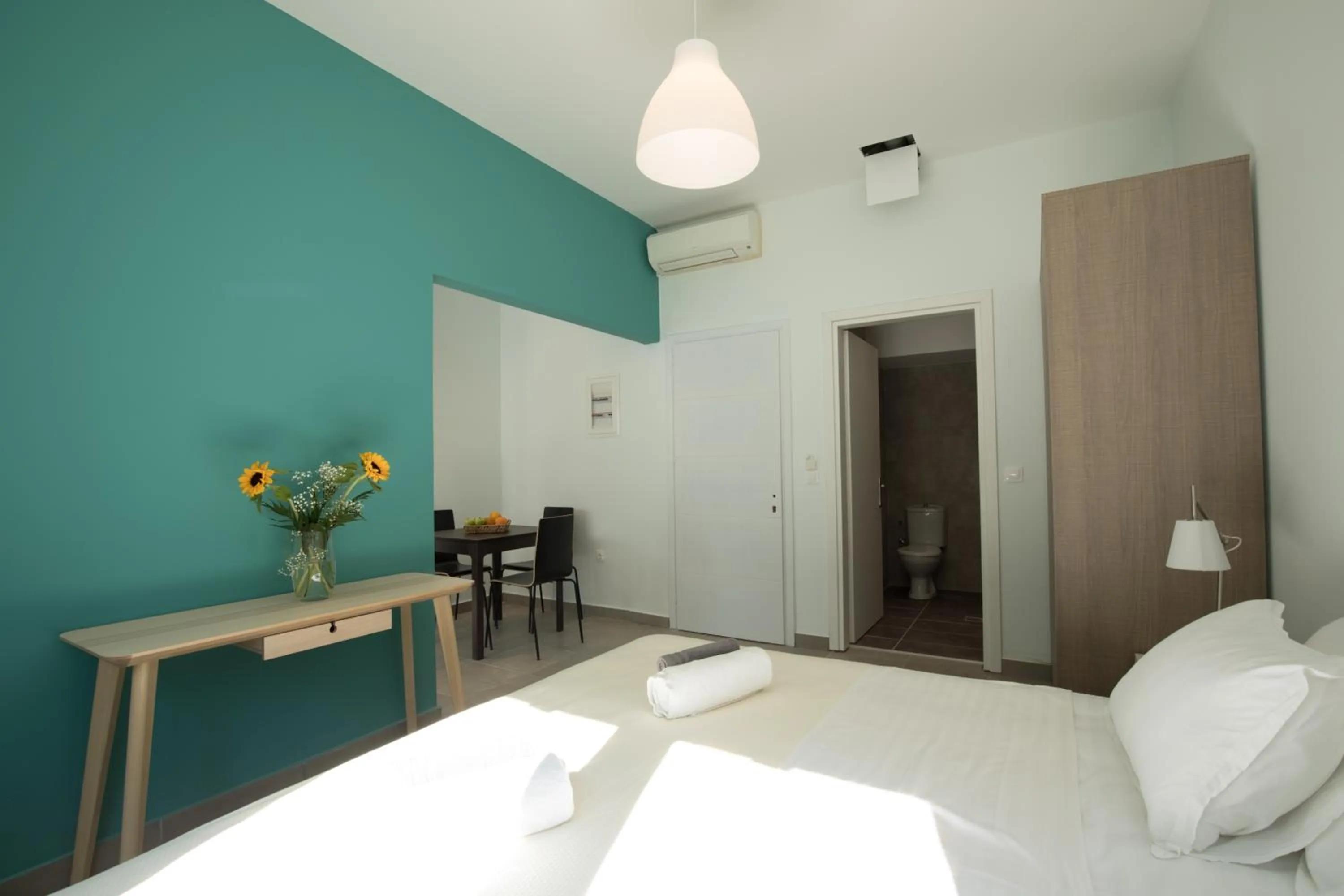 Shower, Bed in Local Hostel & Suites