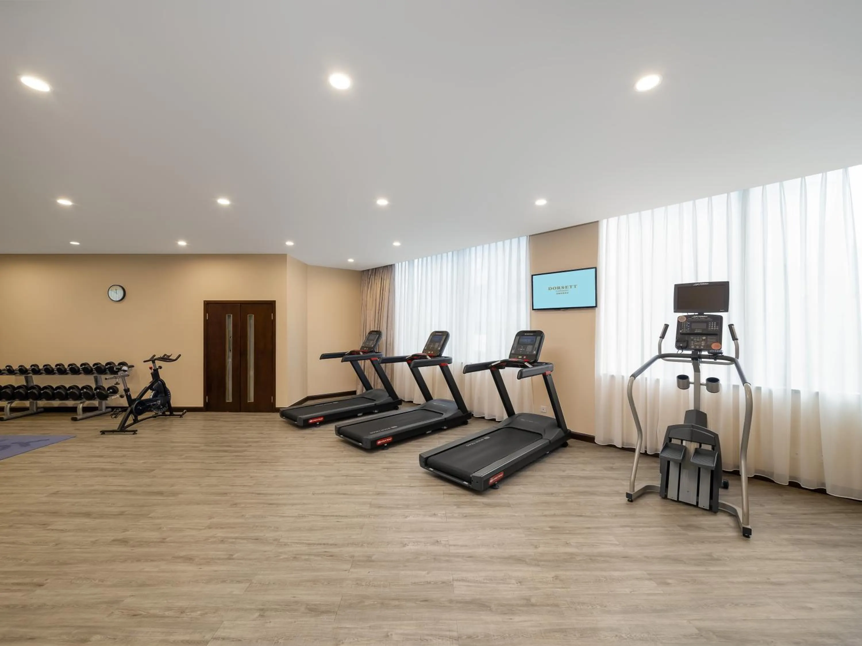Fitness centre/facilities in Dorsett Chengdu