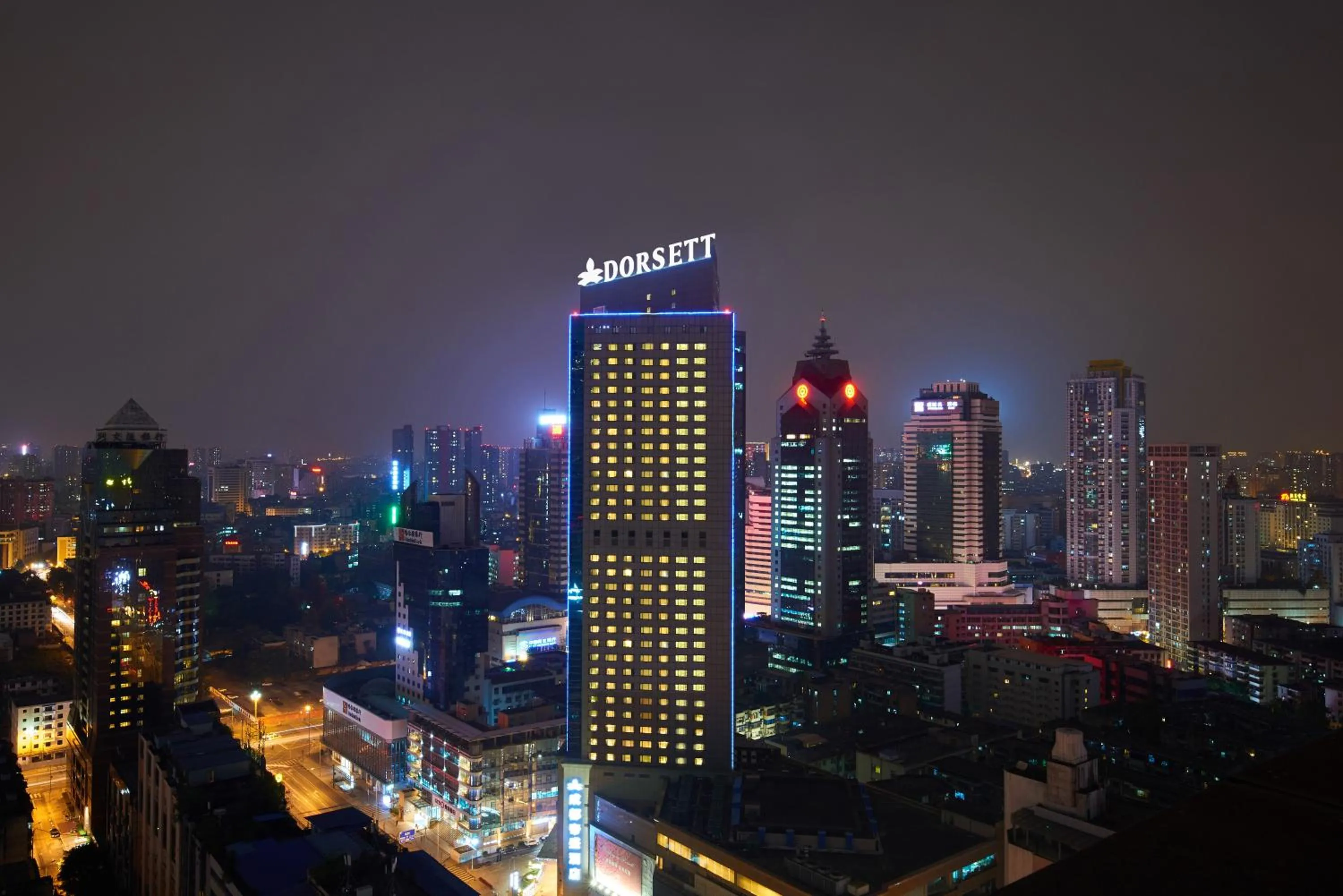 Property building in Dorsett Chengdu