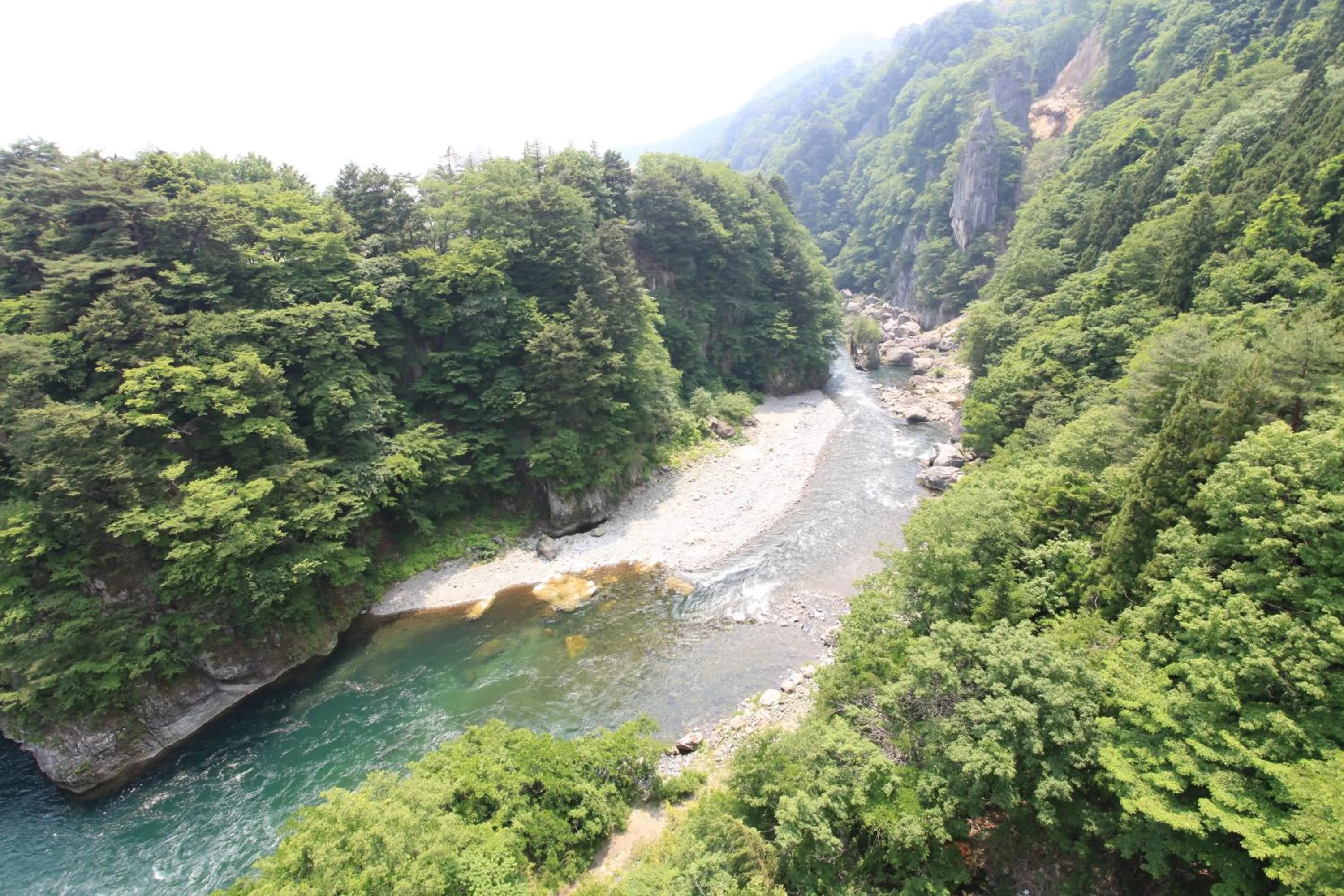 Mountain view in Hotel New Ohruri