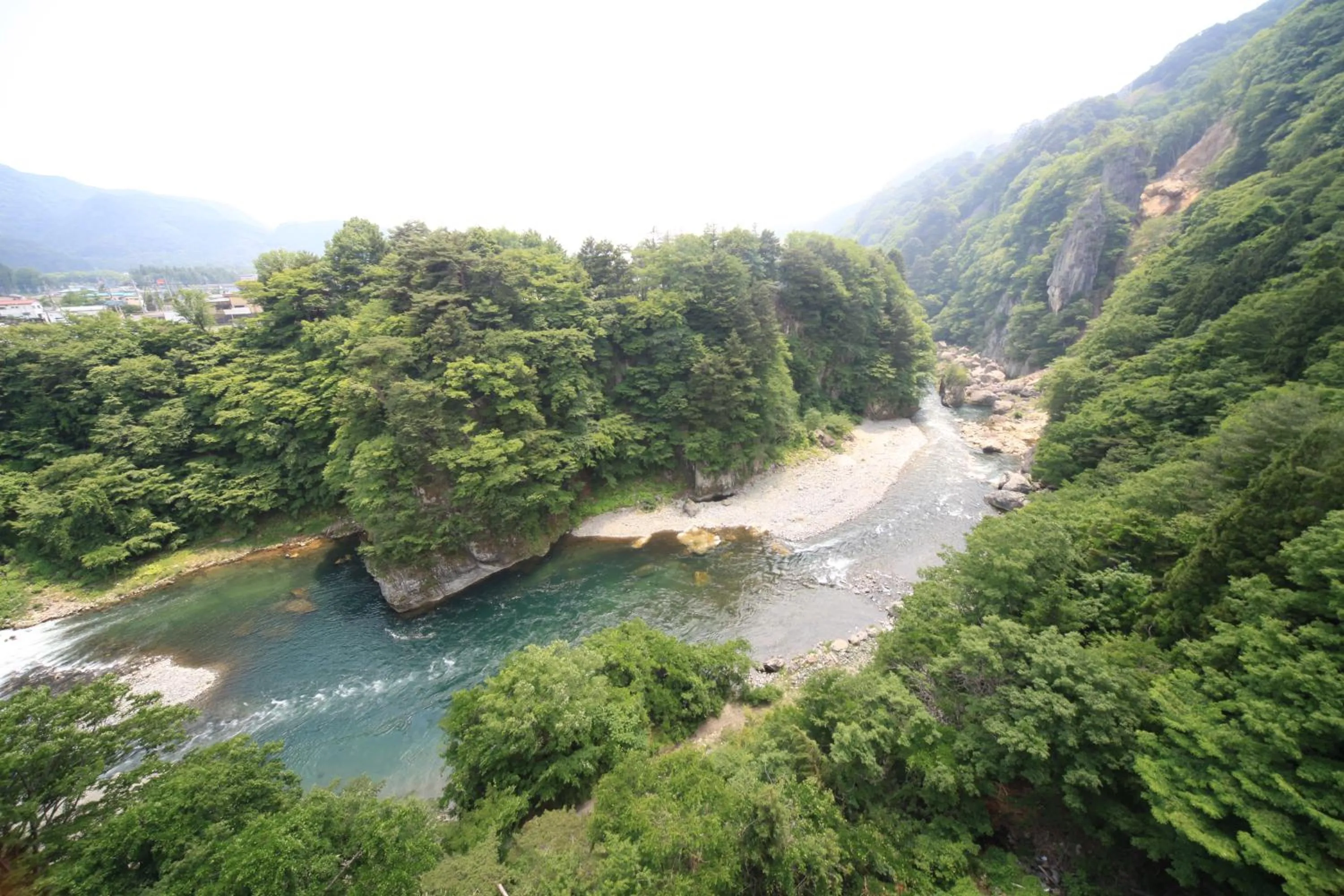 River view in Hotel New Ohruri