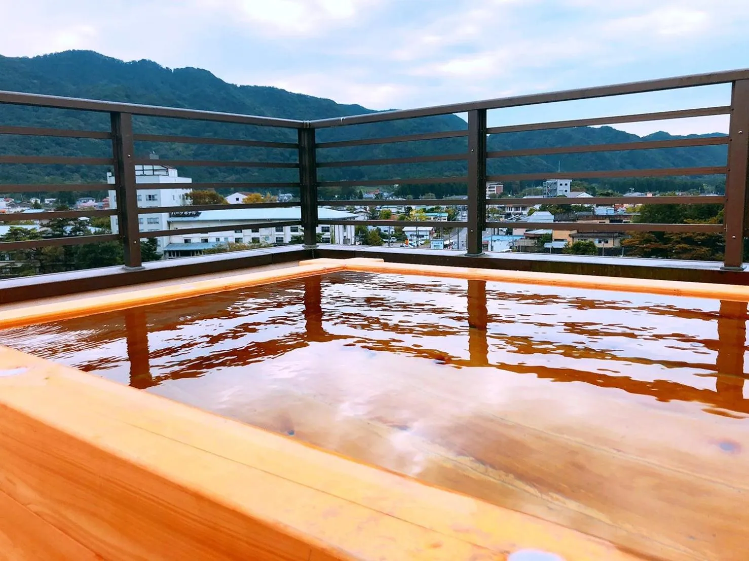 Hot Spring Bath in Hotel New Ohruri