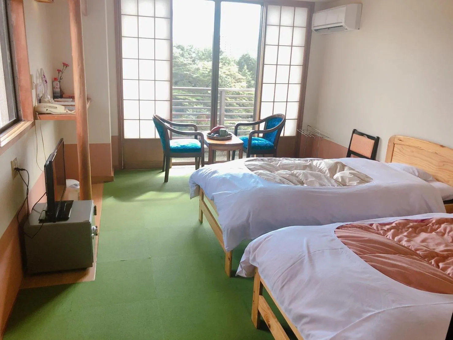 Bed in Hotel New Ohruri