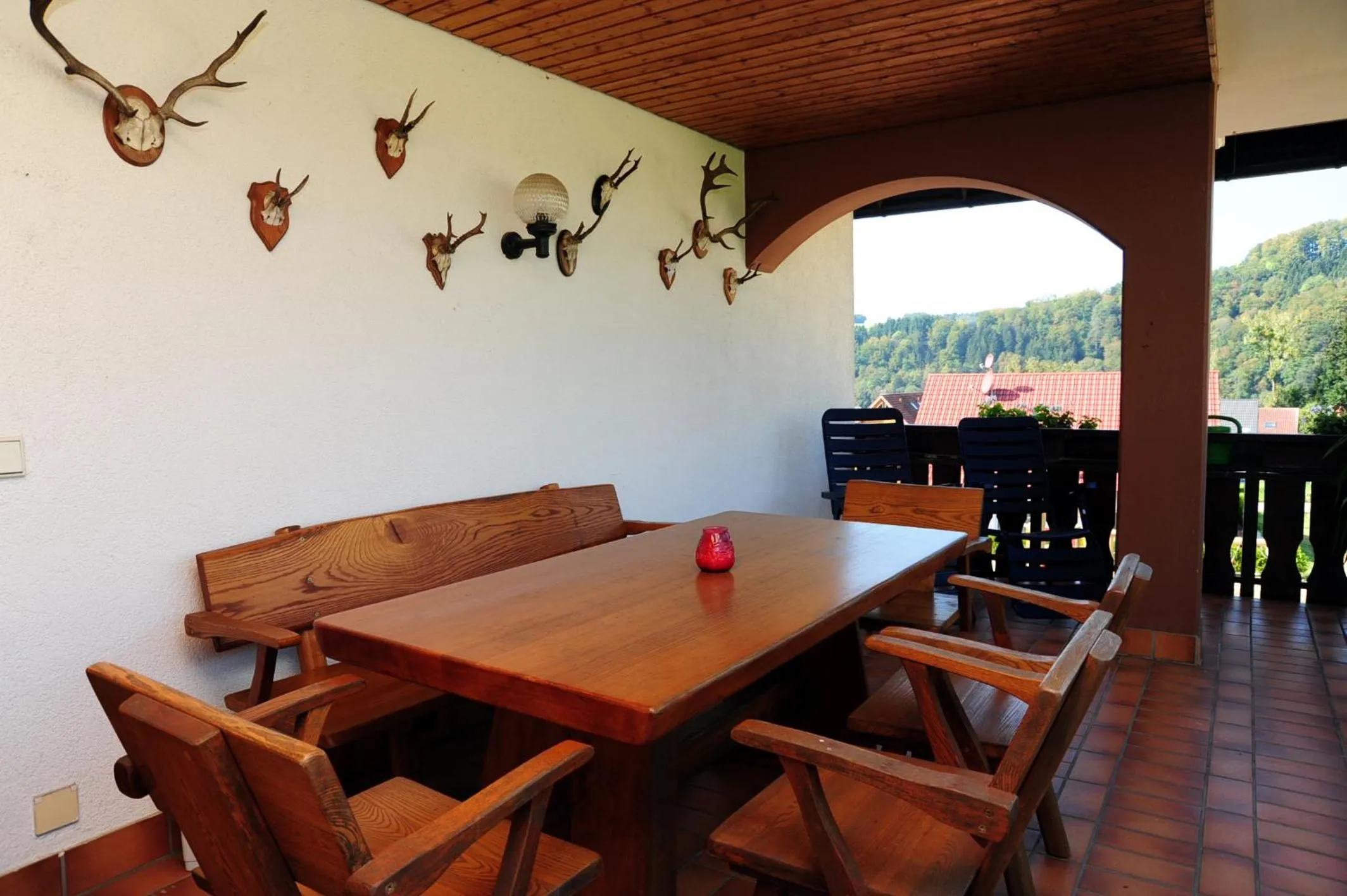 Dining area in Gasthof Richebächli