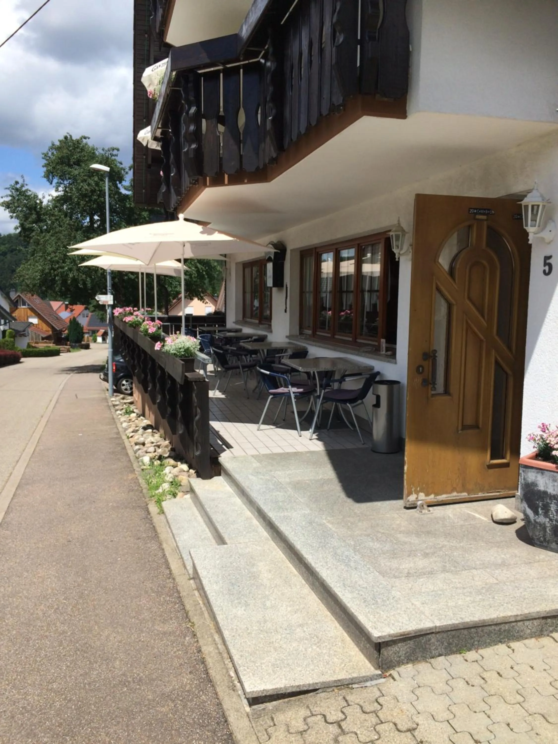 Garden in Gasthof Richebächli