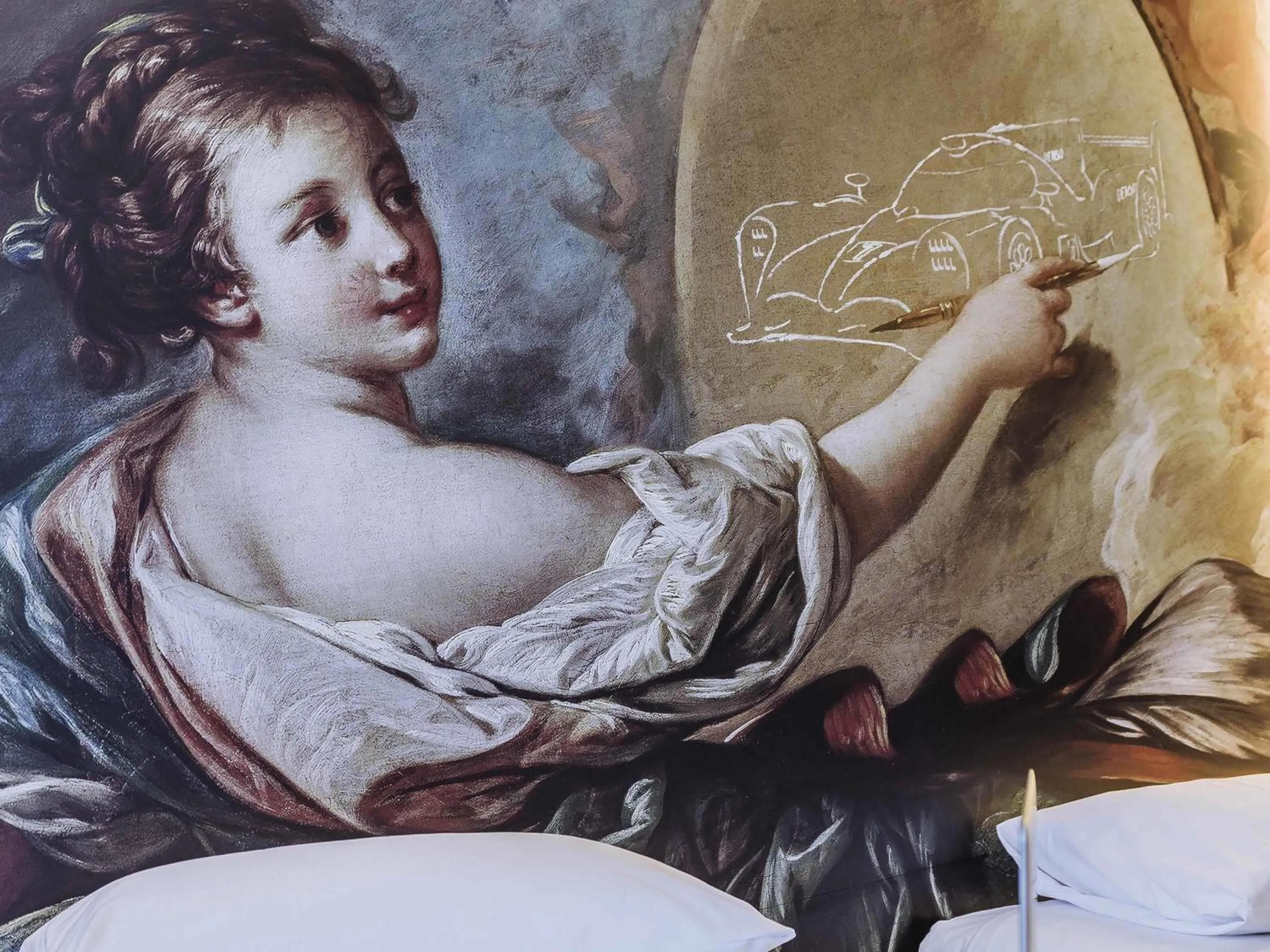 Bedroom in ibis Styles Le Mans Gare Sud