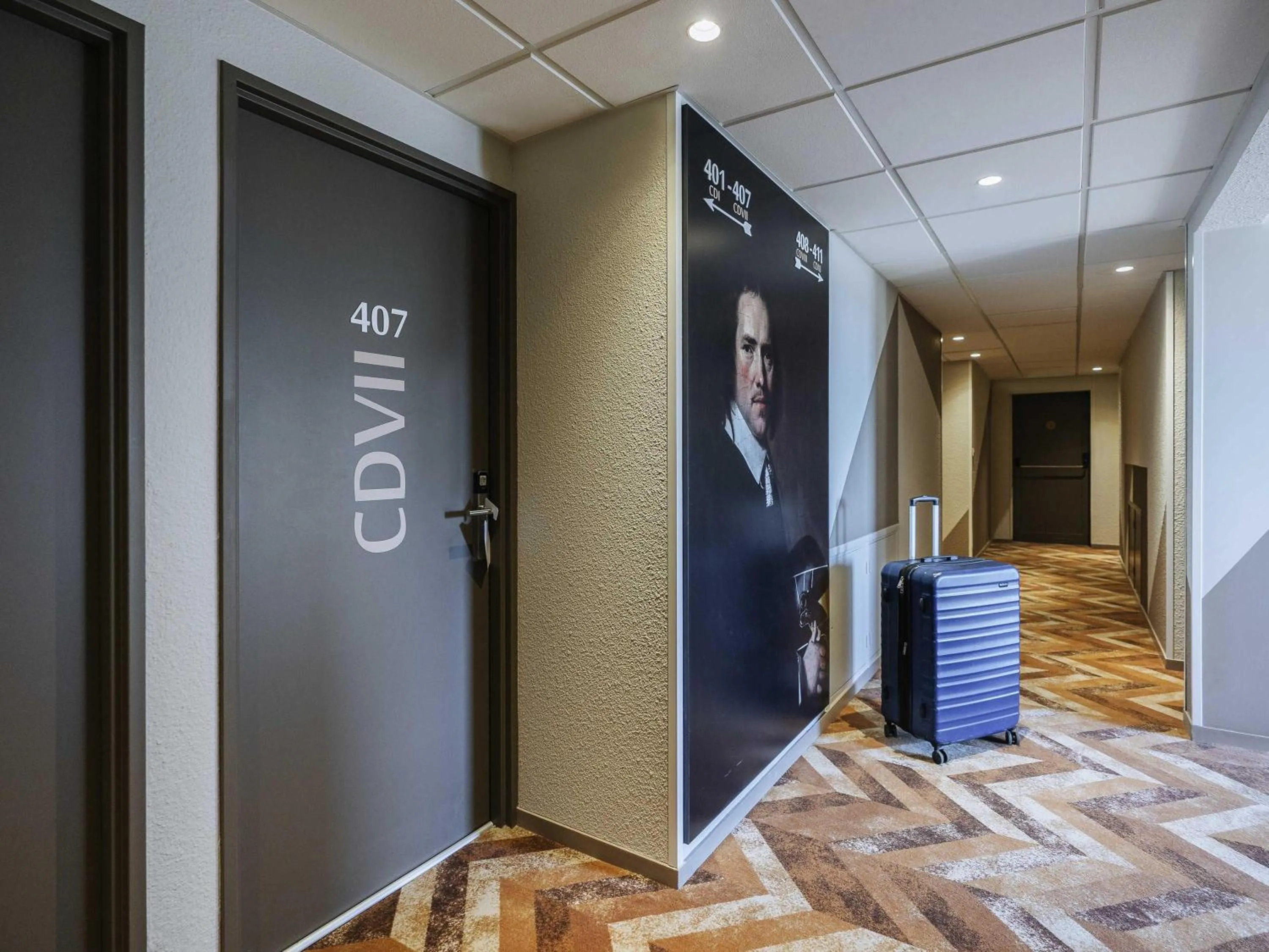 Bedroom in ibis Styles Le Mans Gare Sud