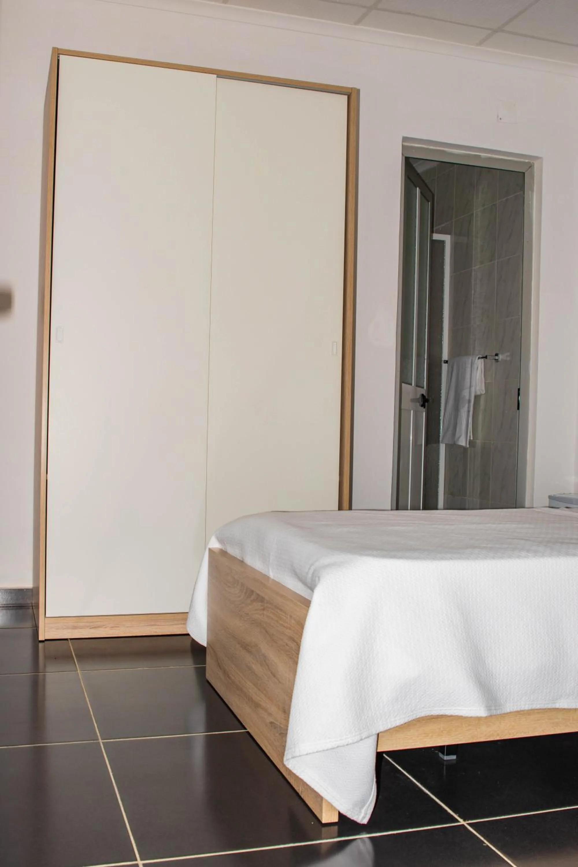 Bed in Hotel Vitoria